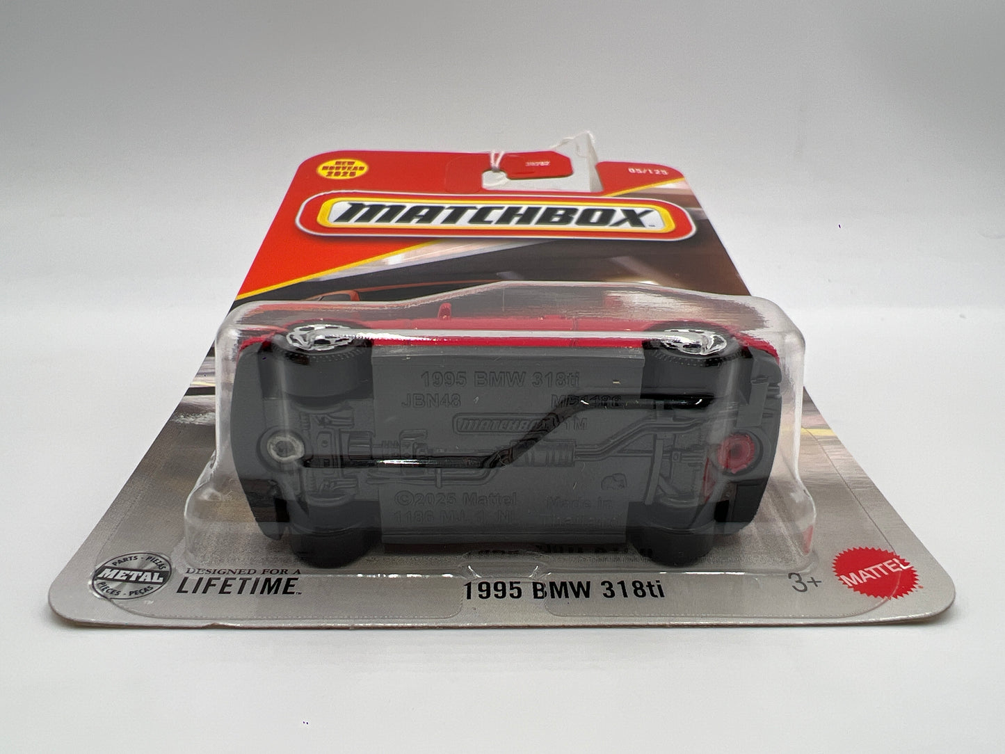 2025 Matchbox #5 1995 BMW 318ti Red 216B