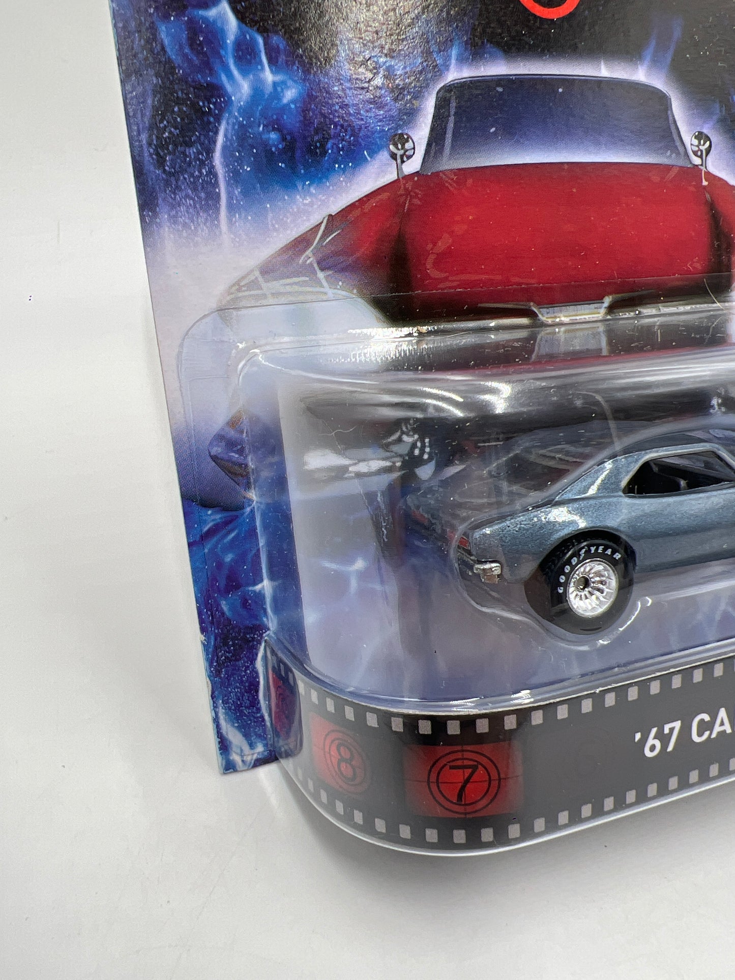 Hot Wheels Premium Retro Entertainment Christine 67 Camaro Blue W/Protector