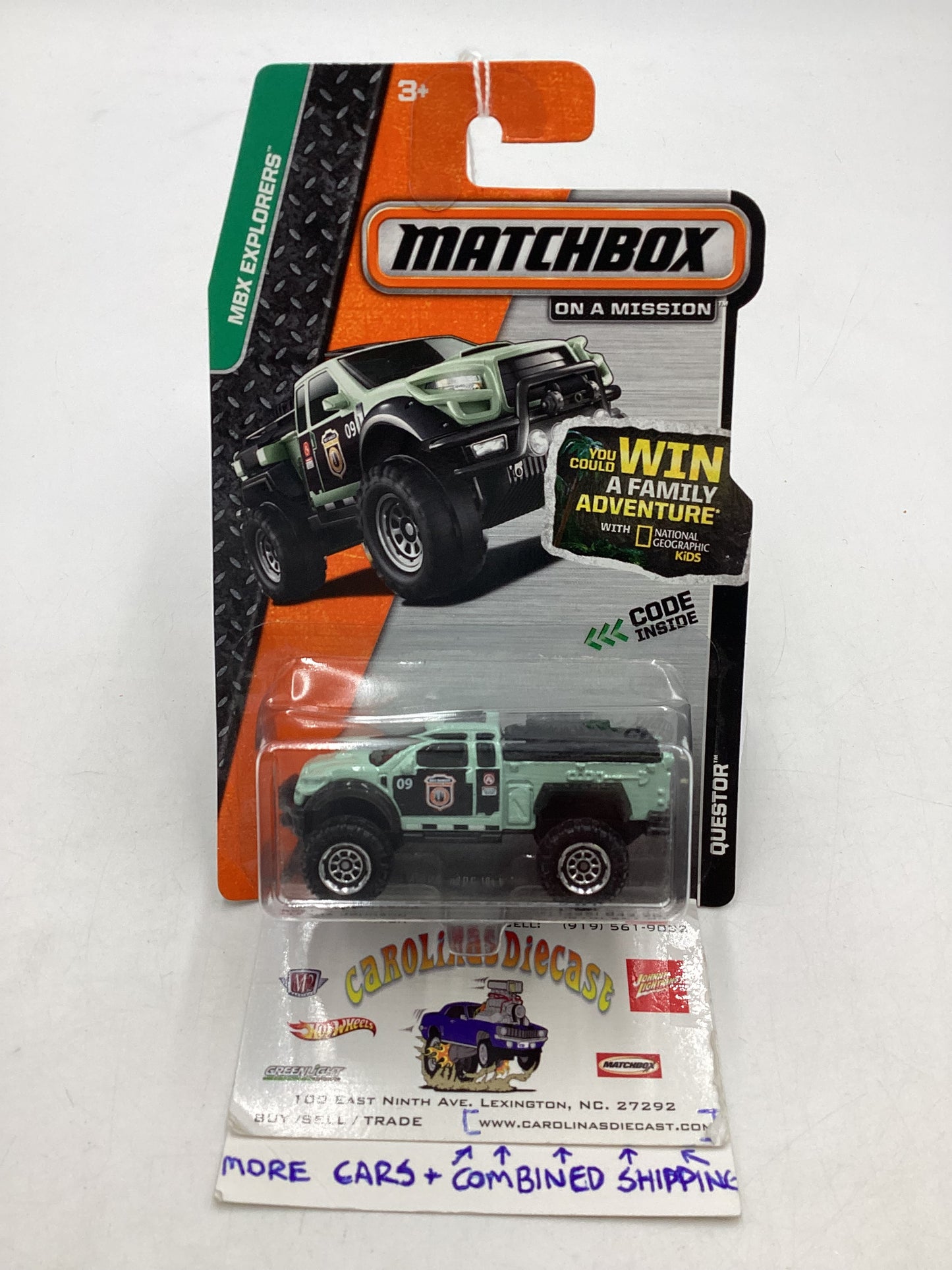 Matchbox MBX Explorers Questor national parks