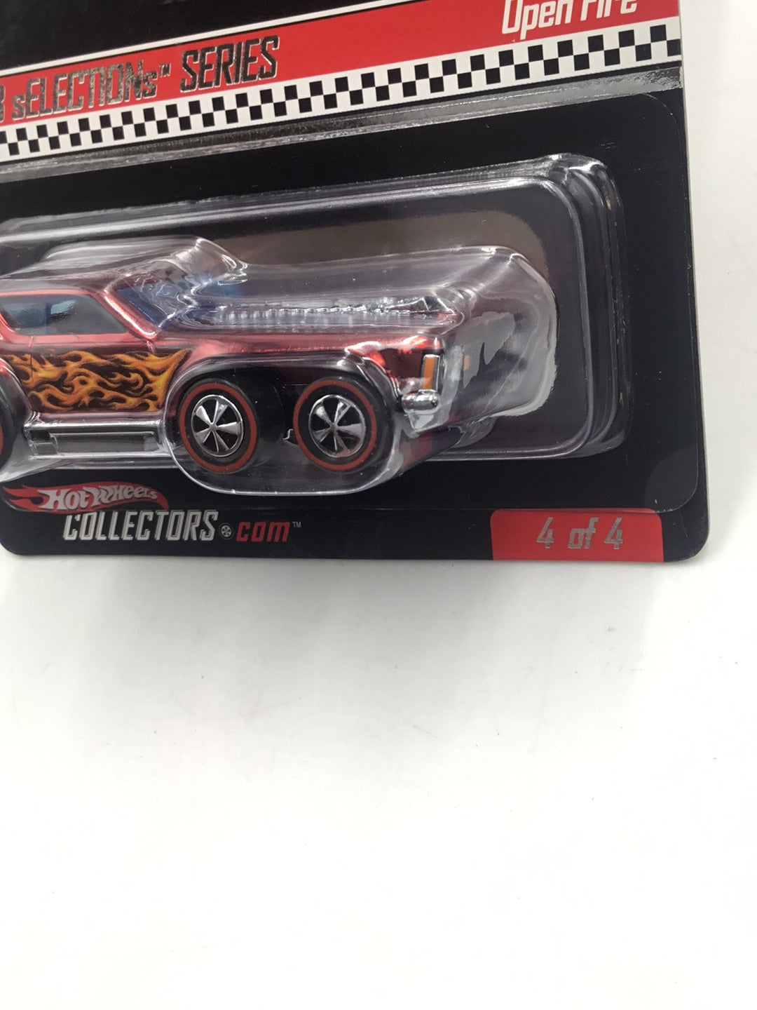 2008 hot wheels redline club RLC Open Fire #4  Number 5277/5791