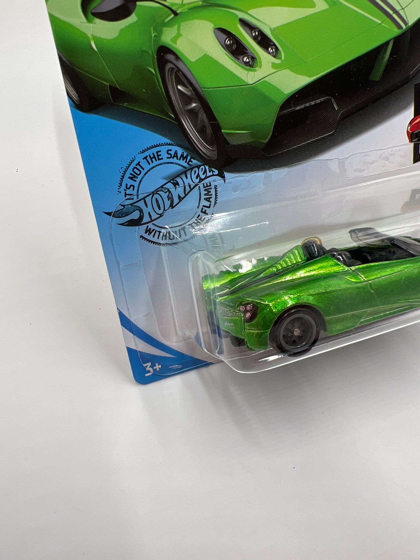 2020 Hot Wheels Super Treasure Hunt #241 17 Pagani Huayra Roadster Green W/Protector