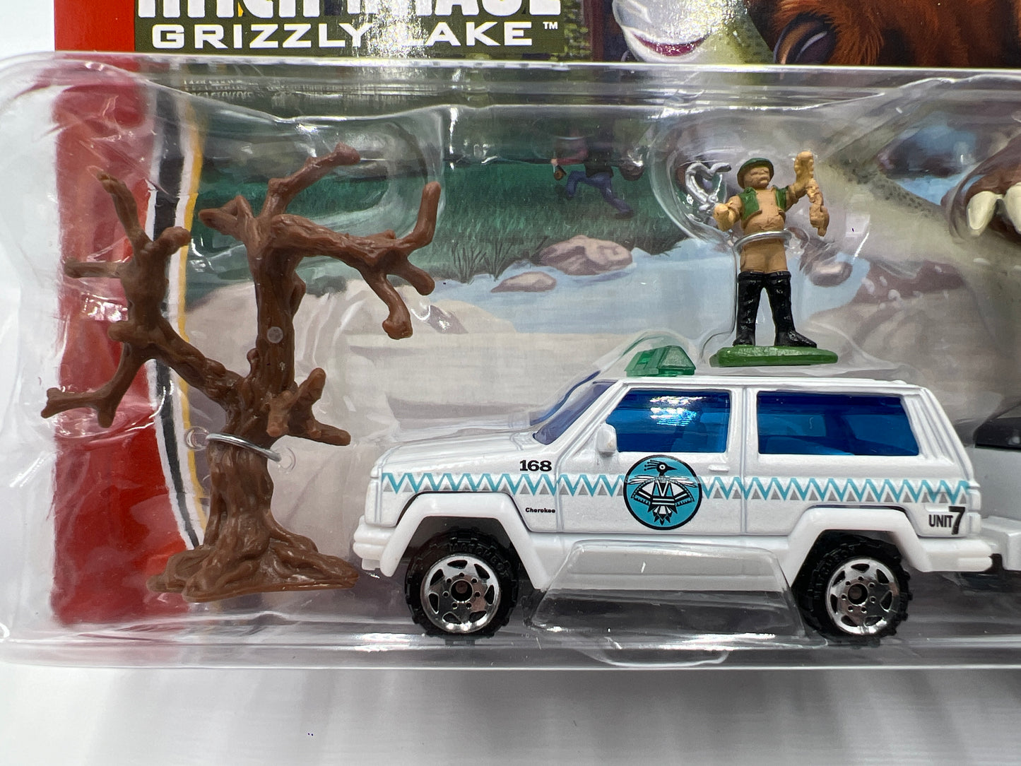 Matchbox Hitch N Haul Grizzly Lake Jeep Grand Cherokee & Pop-Up Camper