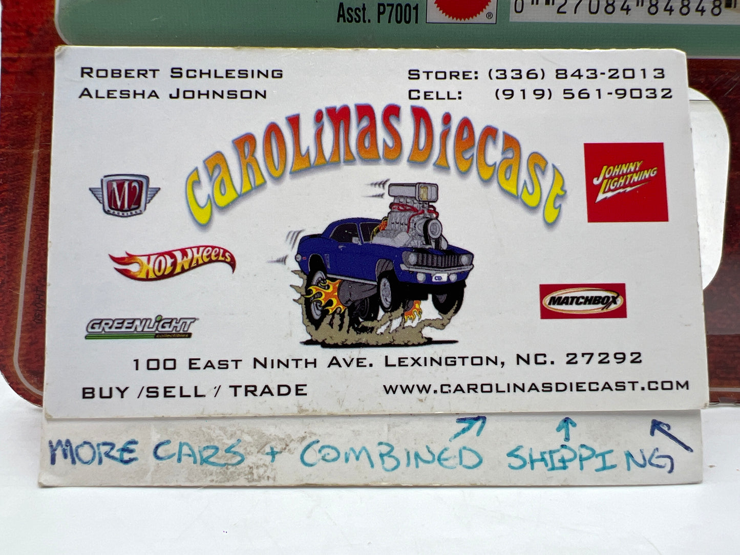 Disney Pixar Cars #128 CHASE Rust-eze Lightning McQueen 140A