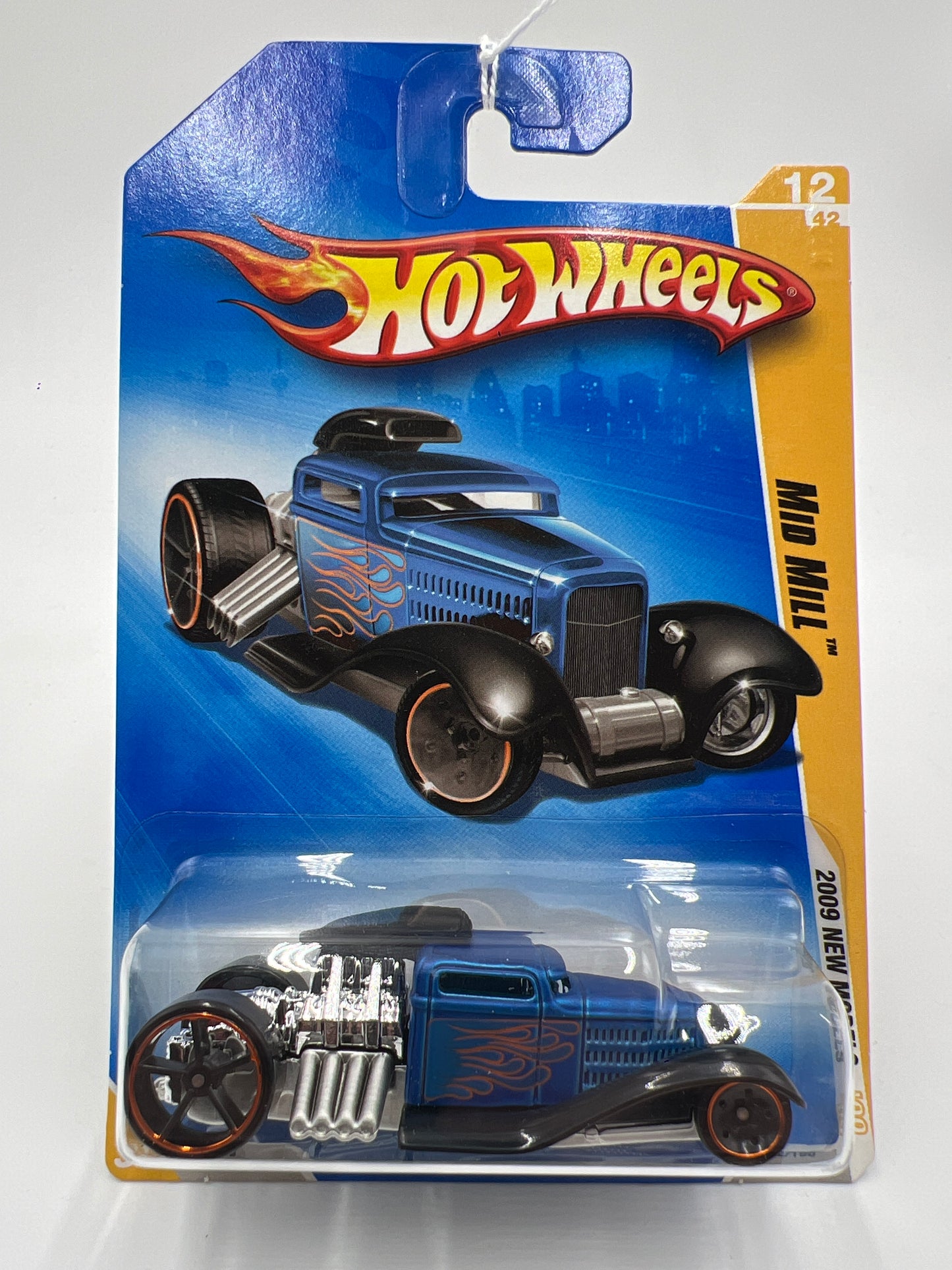 2009 Hot Wheels New Models #12 Mid Mill Satin Blue AA9