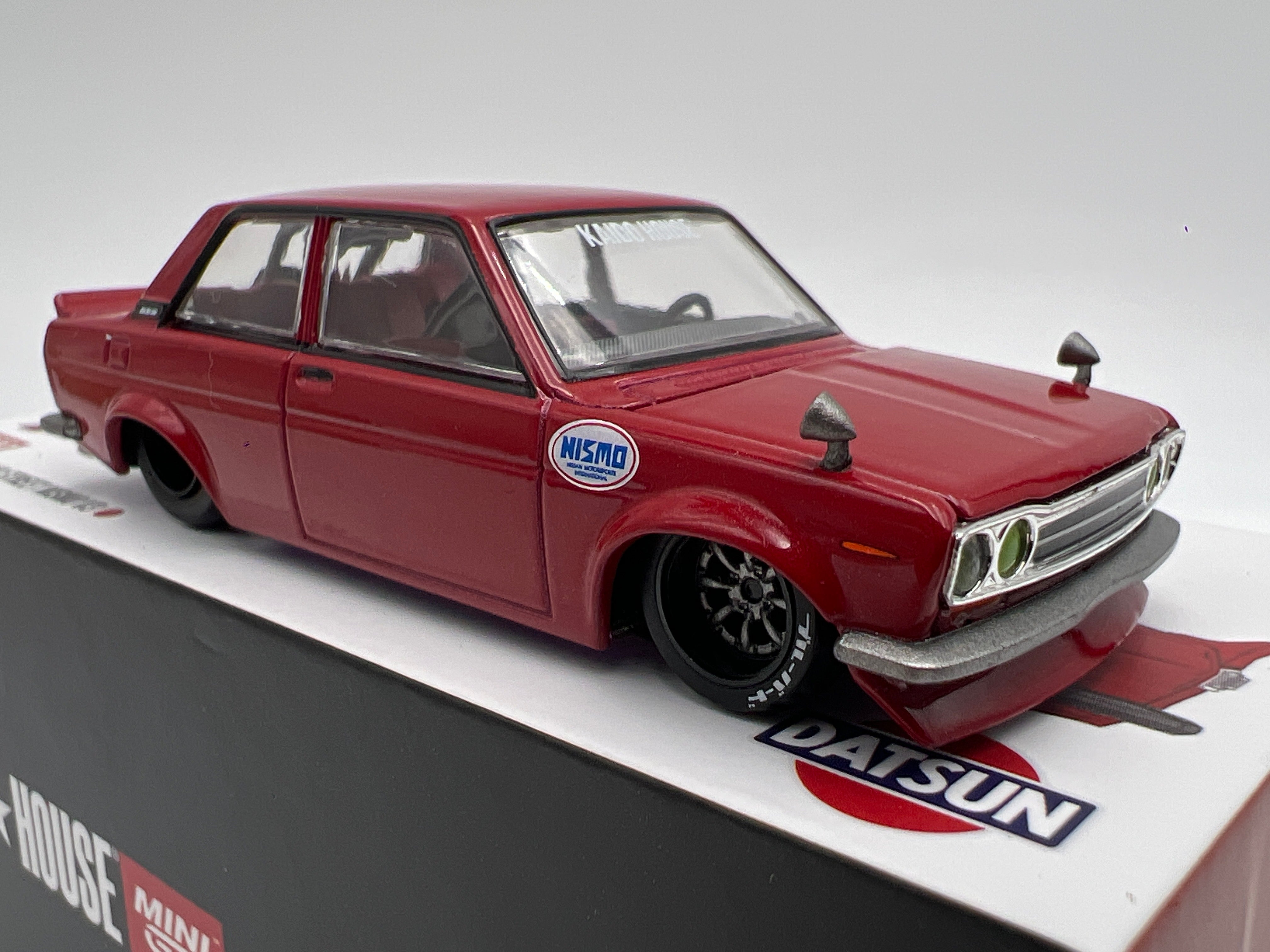 Mini GT Kaido House #229 Datsun 510 Street Nismo V3 Red