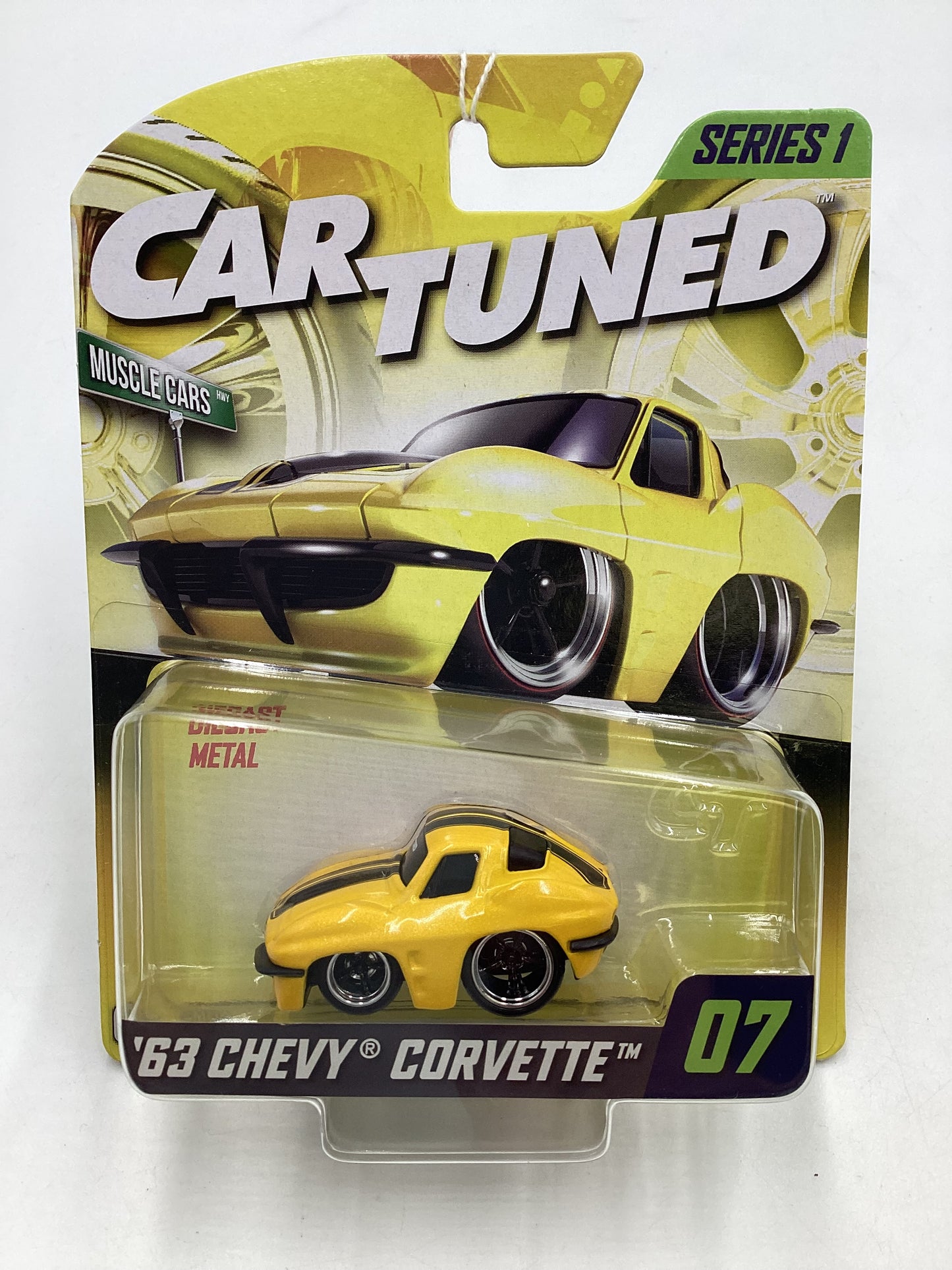 2024 Car Tuned Series 1 #7 63 Chevy Corvette 185A