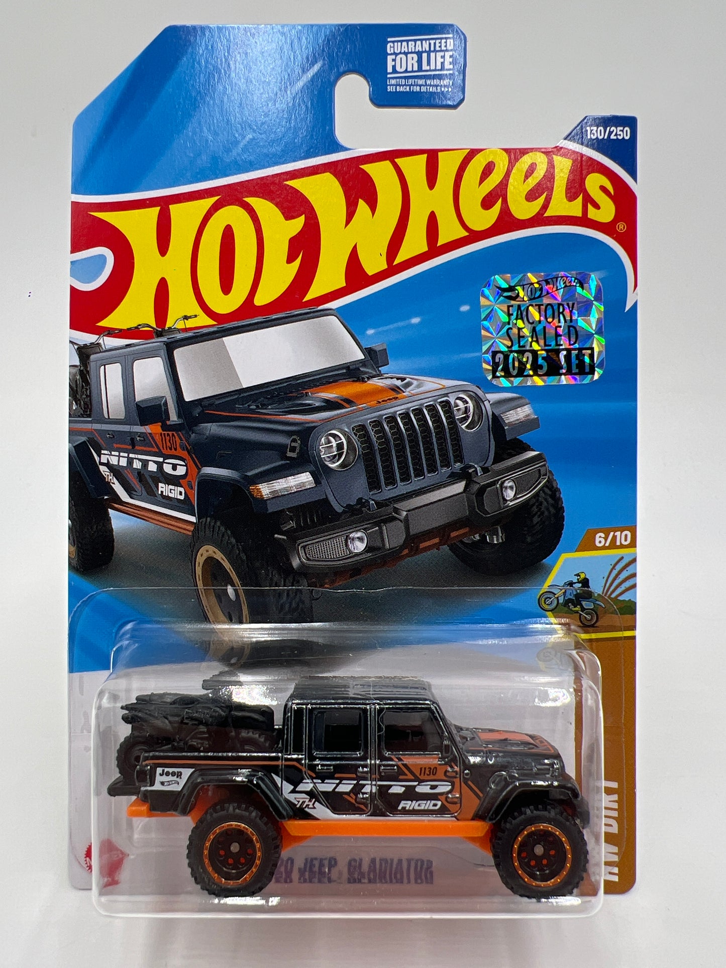 2025 Hot Wheels Factory Sealed Super Treasure Hunt #130 20 Jeep Gladiator Nitto W/Protector