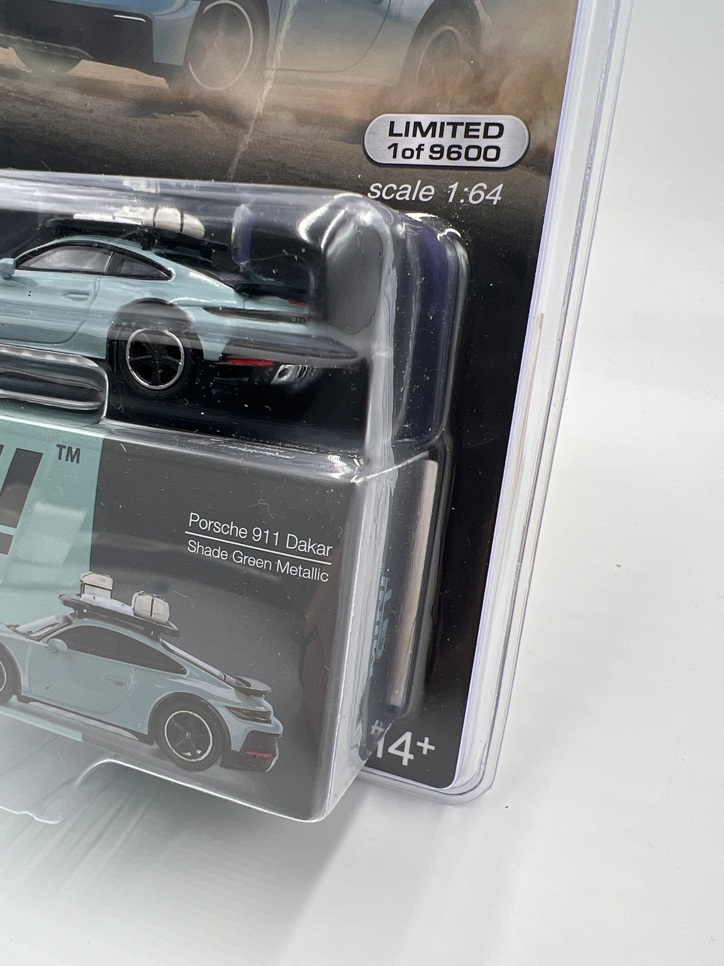 Mini GT Mijo Exclusives #780 Porsche 911 Dakar Shade Green