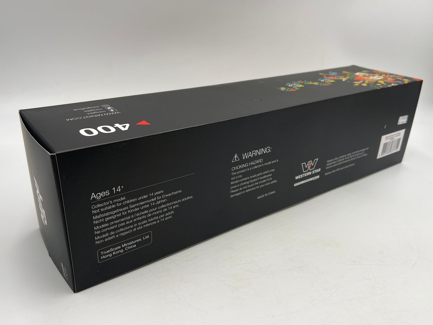 Mini GT #400 Western Star 49X W/40ft Container Dia De Los Muertos