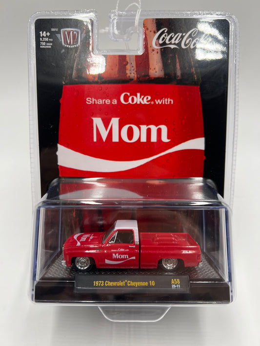M2 Machines Coca Cola Mom 1973 Chevrolet Cheyenne 10 Red A58 202A