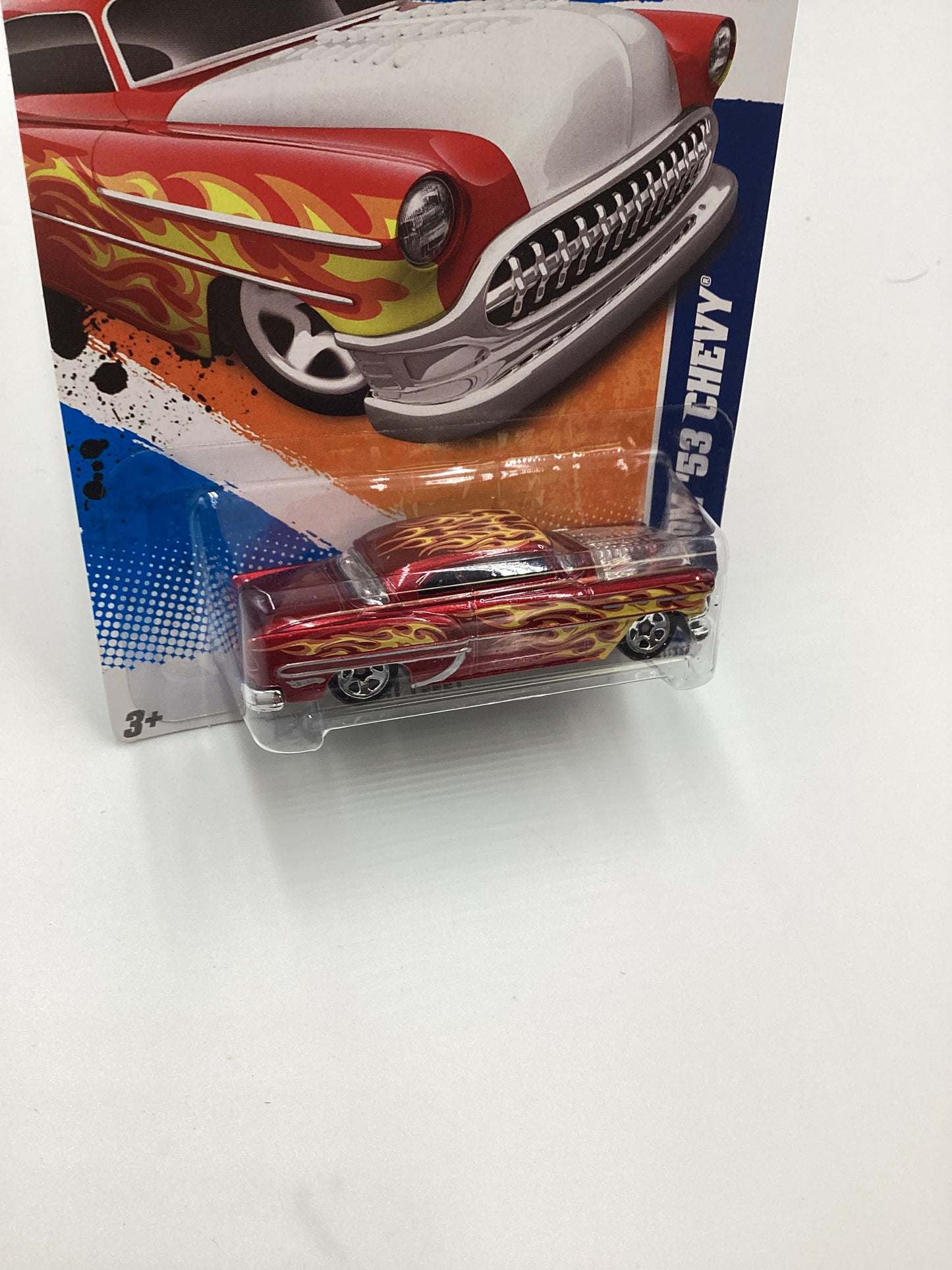 2011 Hot Wheels Heat Fleet #91 Red Custom 53 Chevy 11C