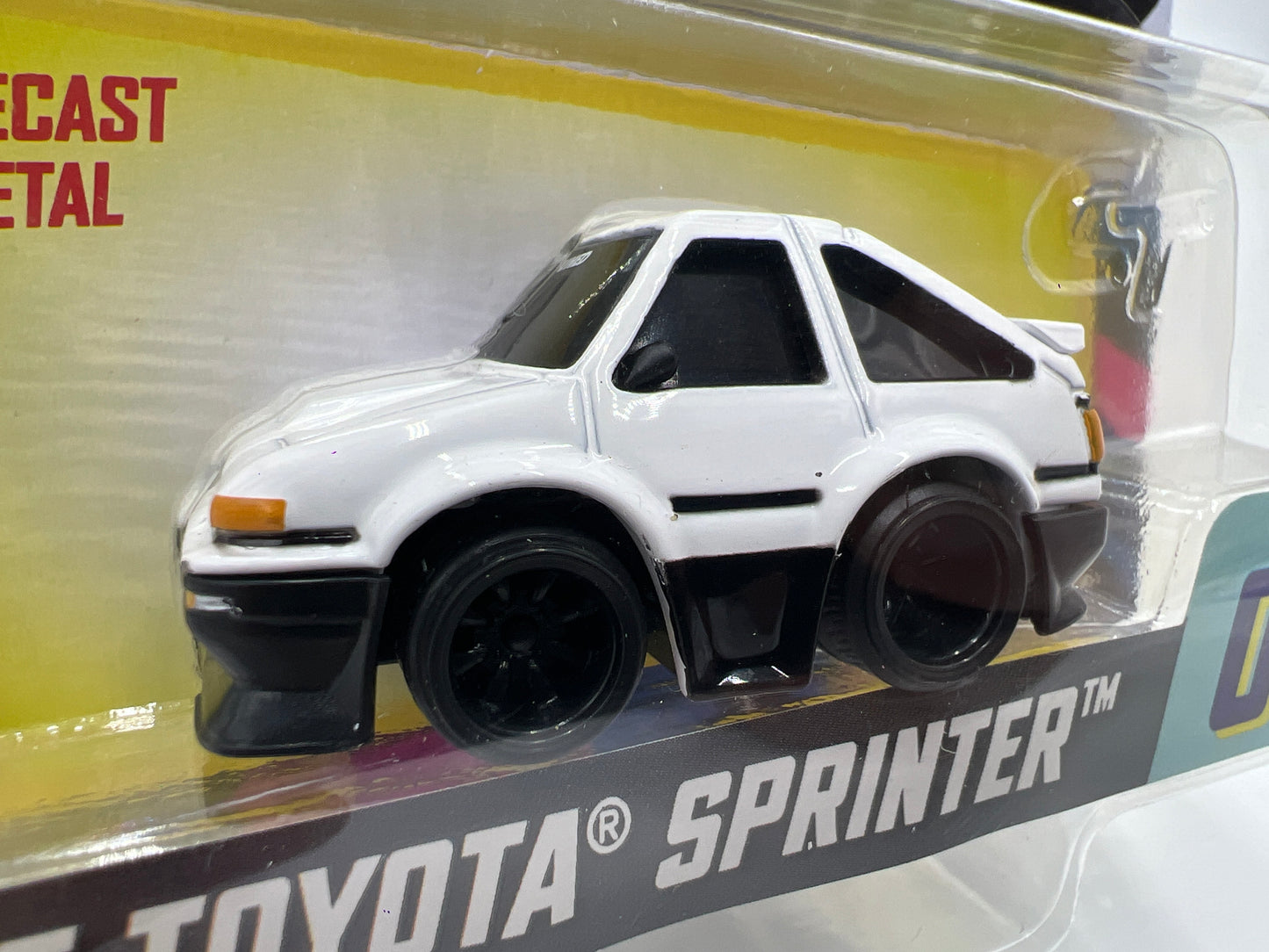 2025 MGA Car Tuned JDM Series 1 #6 85 Toyota Sprinter White/Black 180F