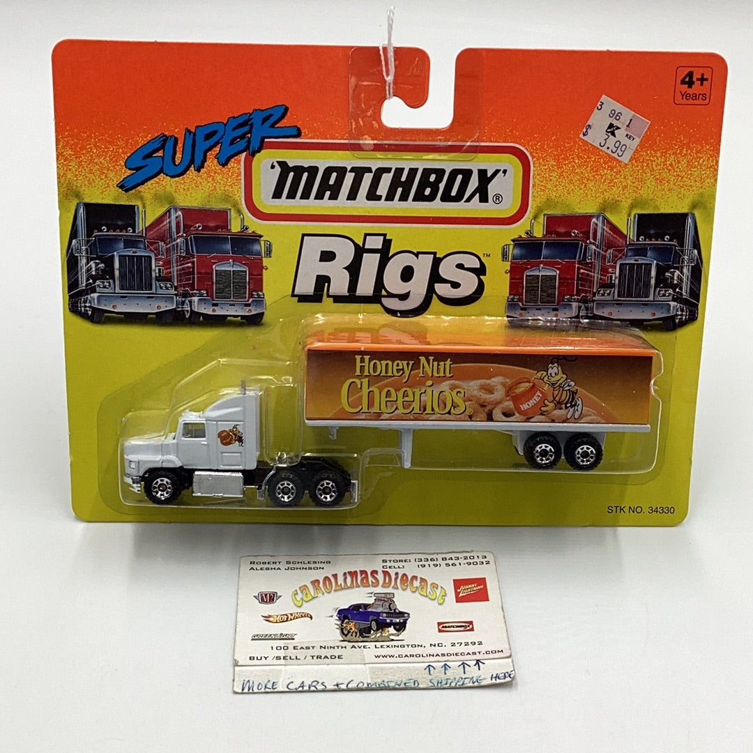 Matchbox Super Rigs Honey Nut Cheerios Ford Aeromax 168P