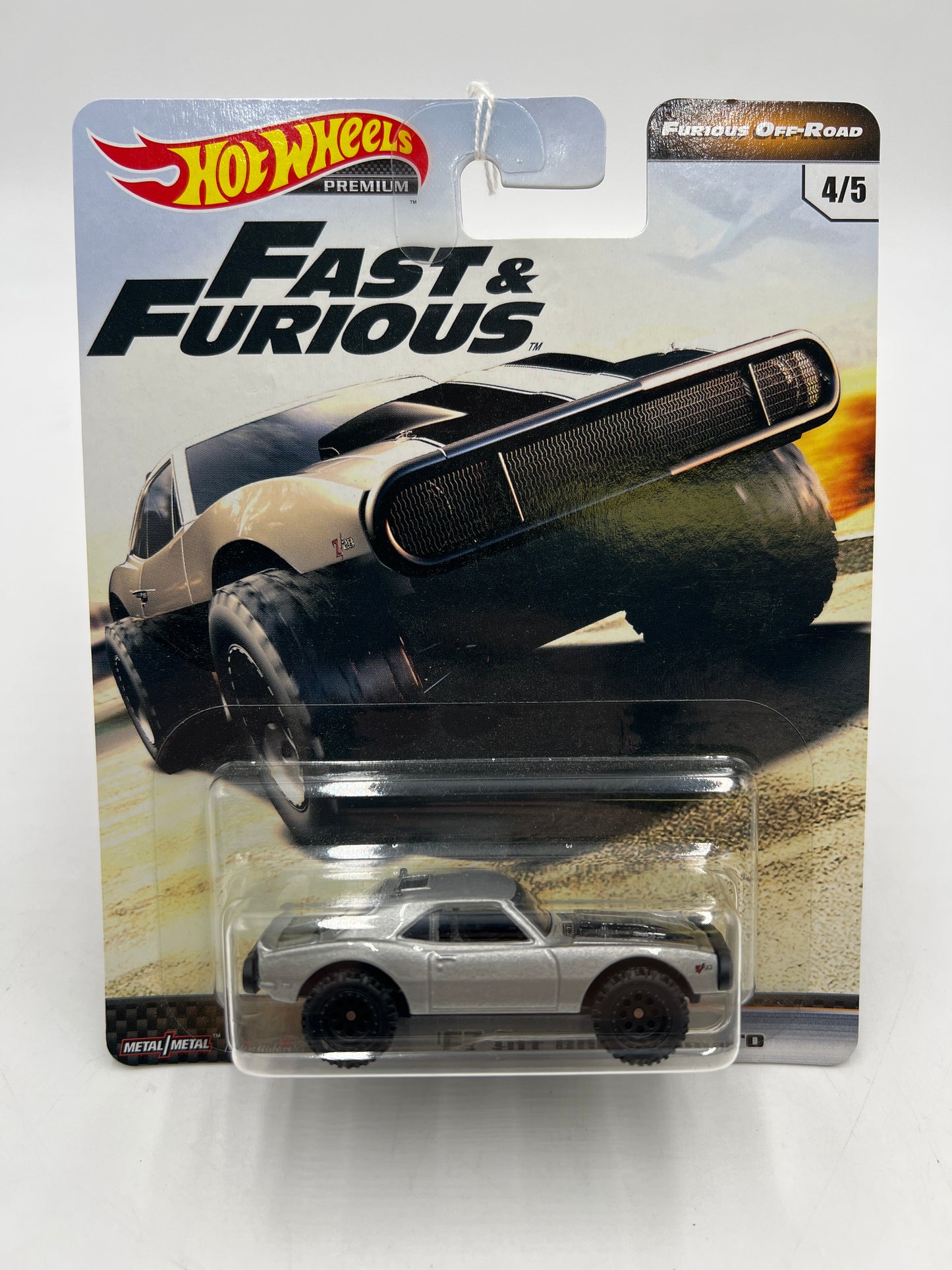 Hot Wheels Premium Fast & Furious 4/5 67 Off Road Camaro Silver 249H