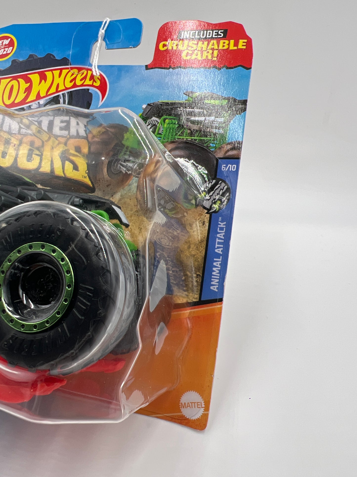 2020 Hot Wheels Monster Trucks Animal Attack #45 Ratical Racer 128H