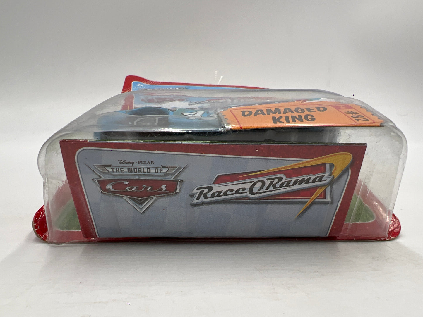 Disney Pixar The World Of Cars Race O Rama #82 Damaged King