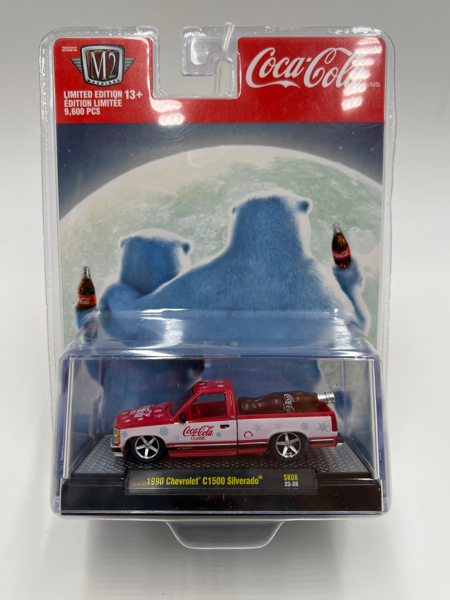 M2 Machines Coca Cola 1990 Chevrolet C1500 Silverado SK06 196A