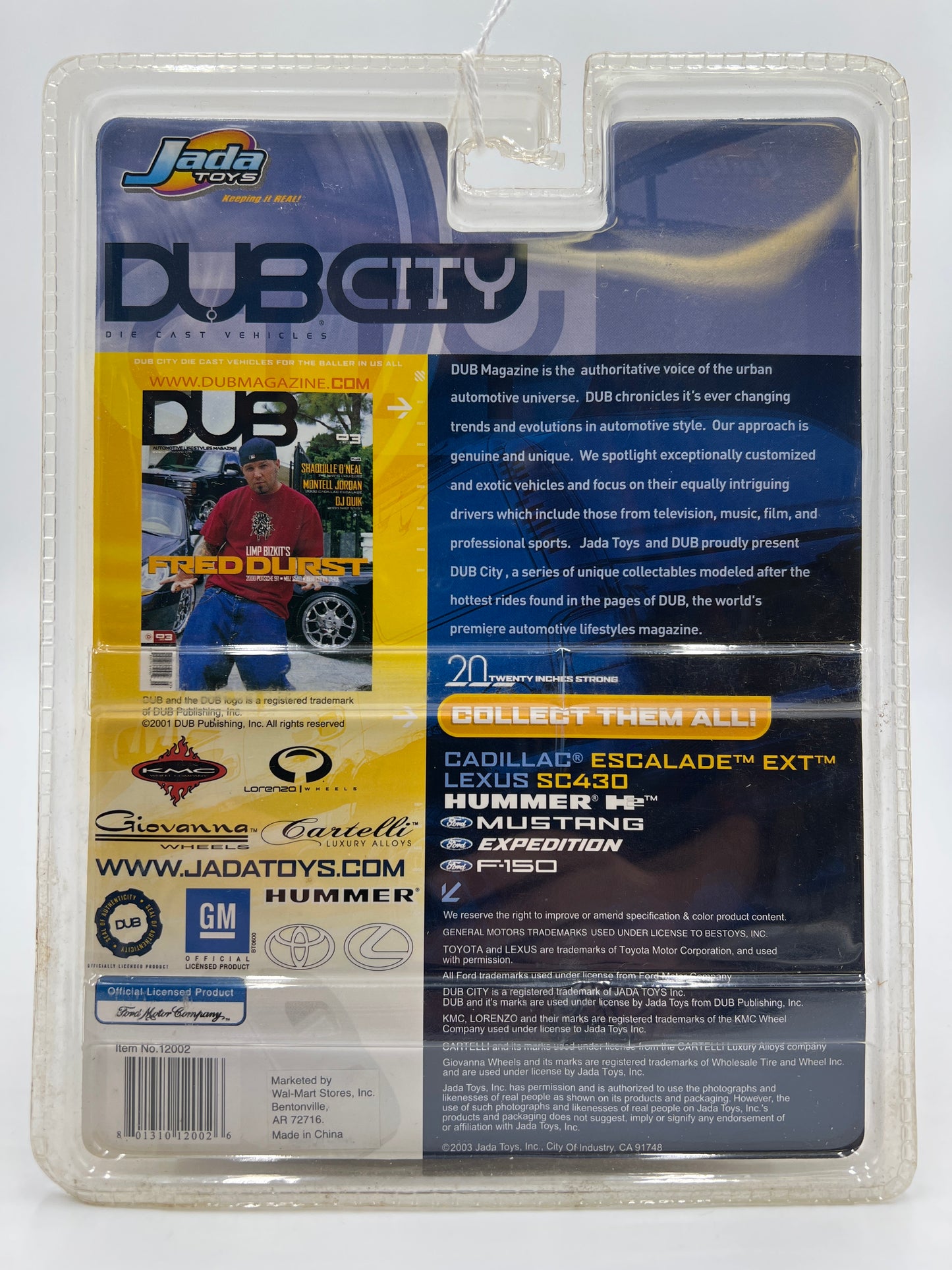 2003 Jada Toys Dub City #055 Ford F-150 Silver 214A