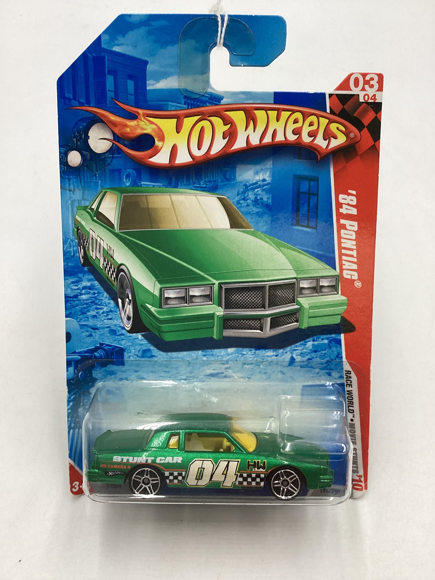 2010 Hot Wheels #175 Green 84 Pontiac 38D