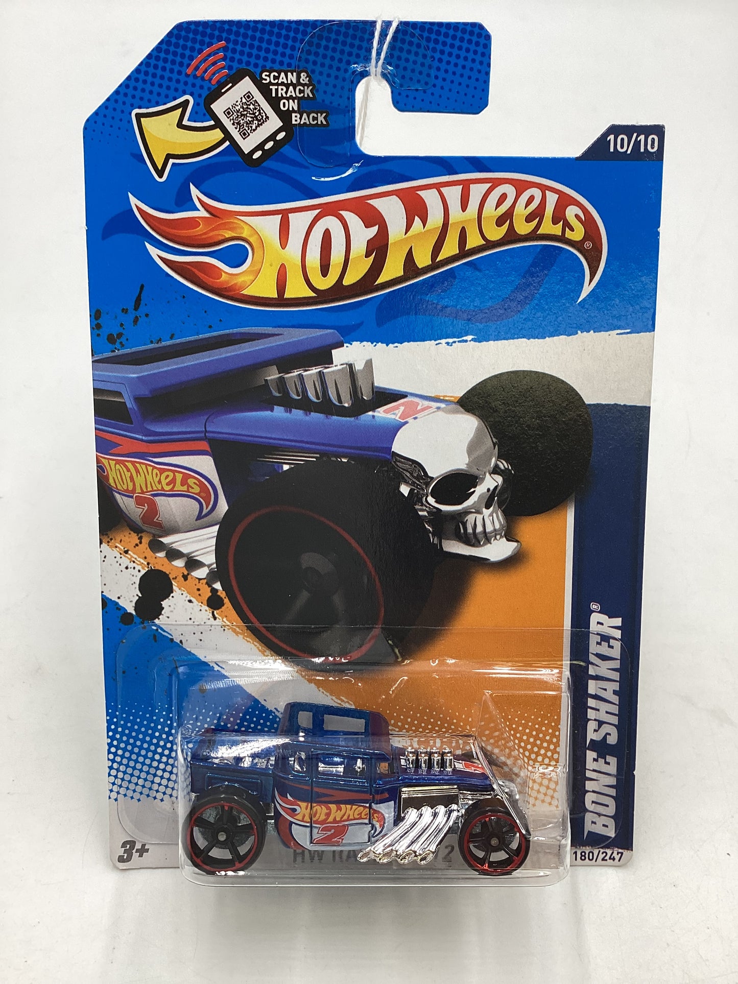 2012 HW Racing #180 Bone Shaker Blue 56D