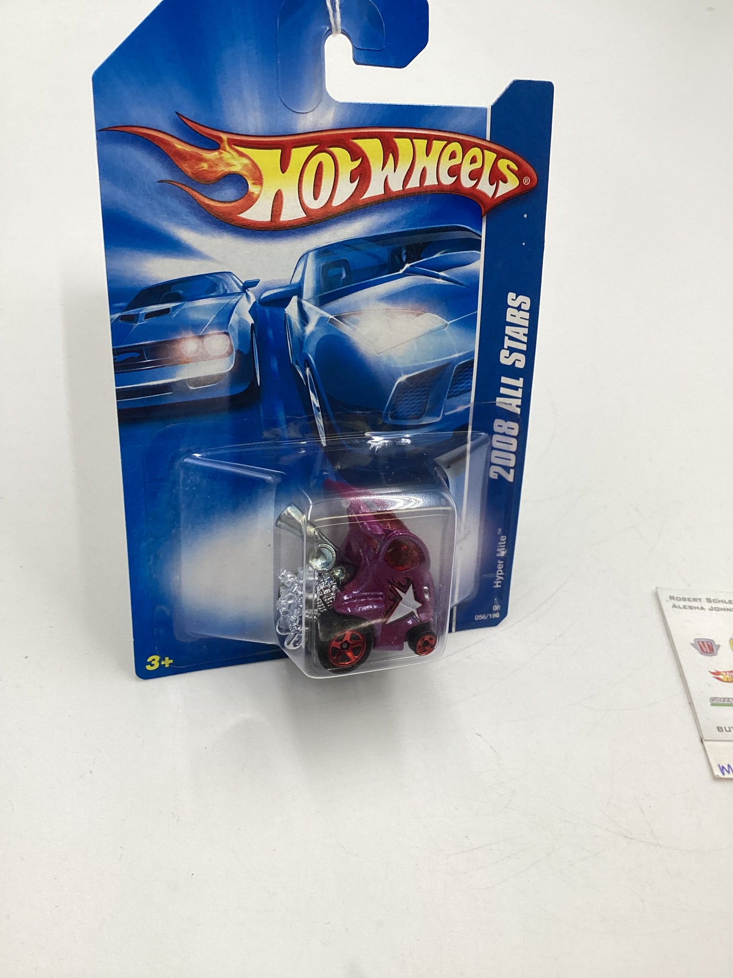 2008 Hot Wheels All Stars #56 Hyper Mite Purple FF3