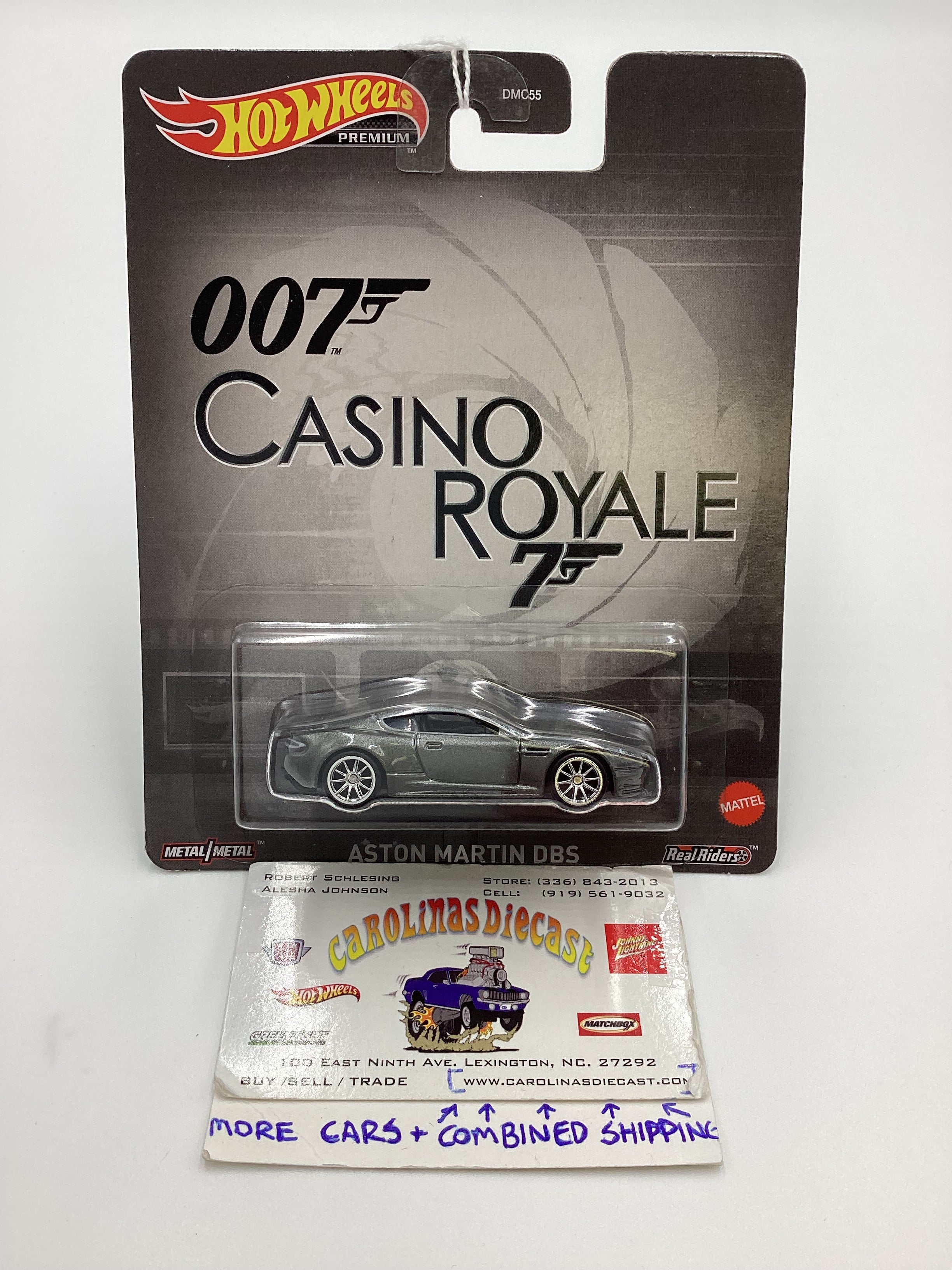 2023 Hot wheels 007 Casino Royale Premium Aston Martin DB5 Gray