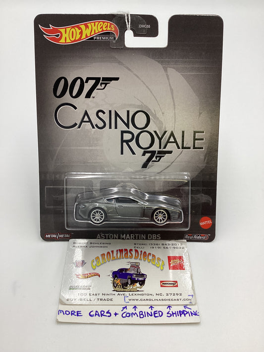 2023 Hot wheels 007 Casino Royale Premium Aston Martin DB5 Gray 243D