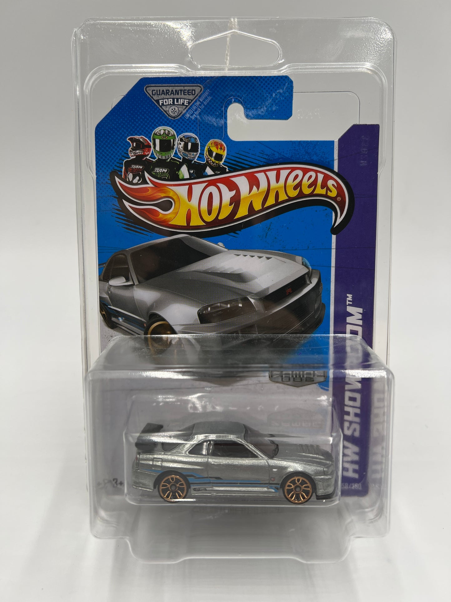 2013 Hot Wheels Walmart Exclusive Zamac 006 #158 Nissan Skyline GT-R R34 W/Protector