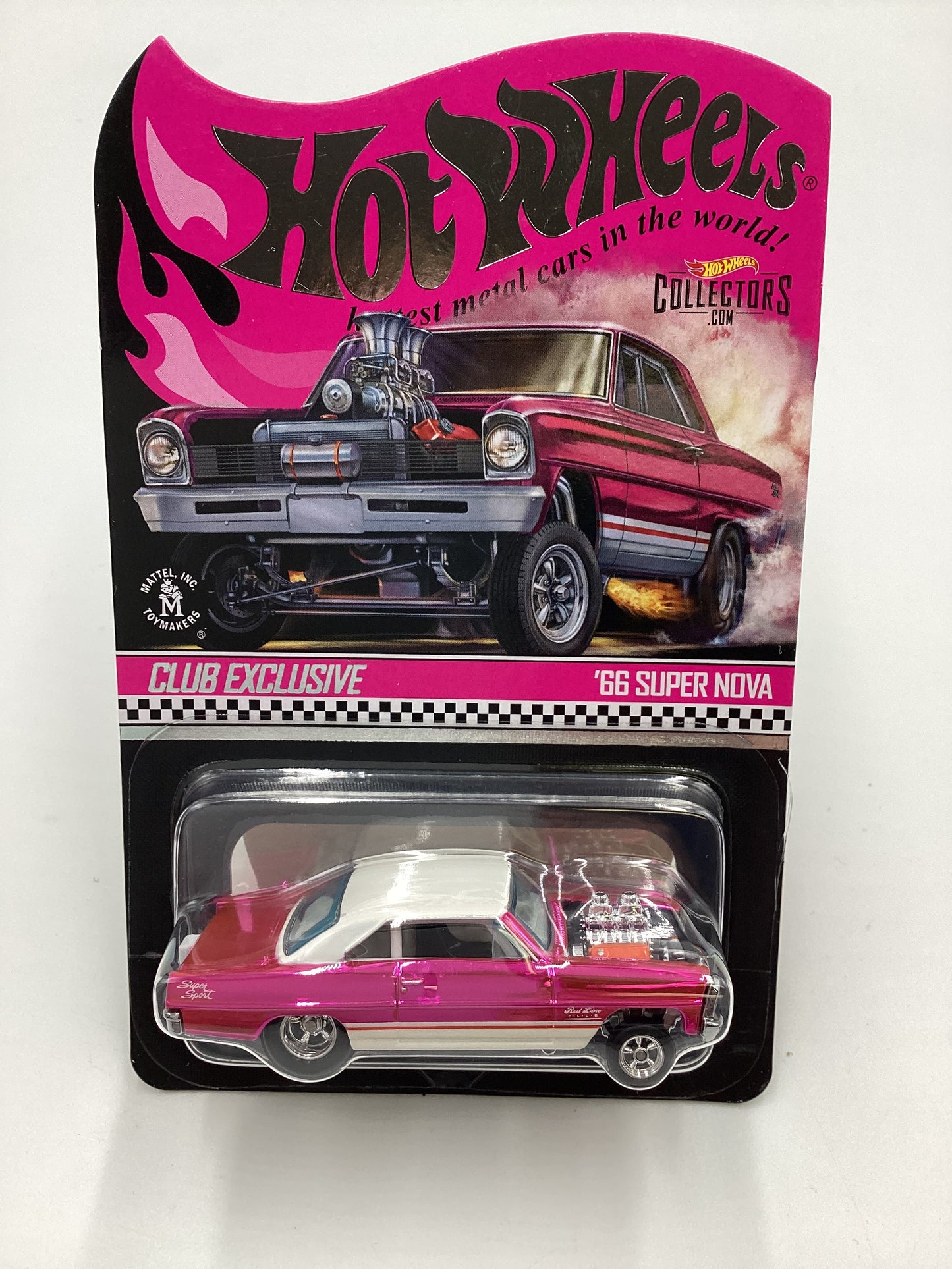 2021 Hot Wheels RLC Club Exclusive 66 Super Nova Pink