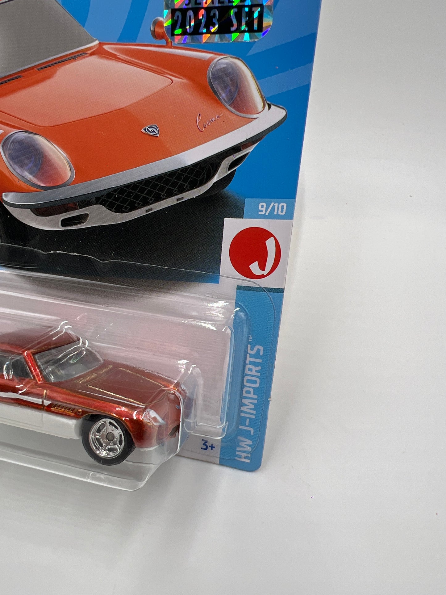 2023 Hot Wheels Factory Sealed Super Treasure Hunt #118 1968 Mazda Cosmo Sport Orange W/Protector