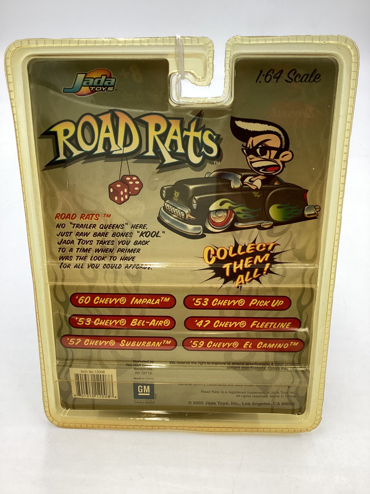 Jada Diecast Road Rats 47 Fleetline Primer Gray 212F