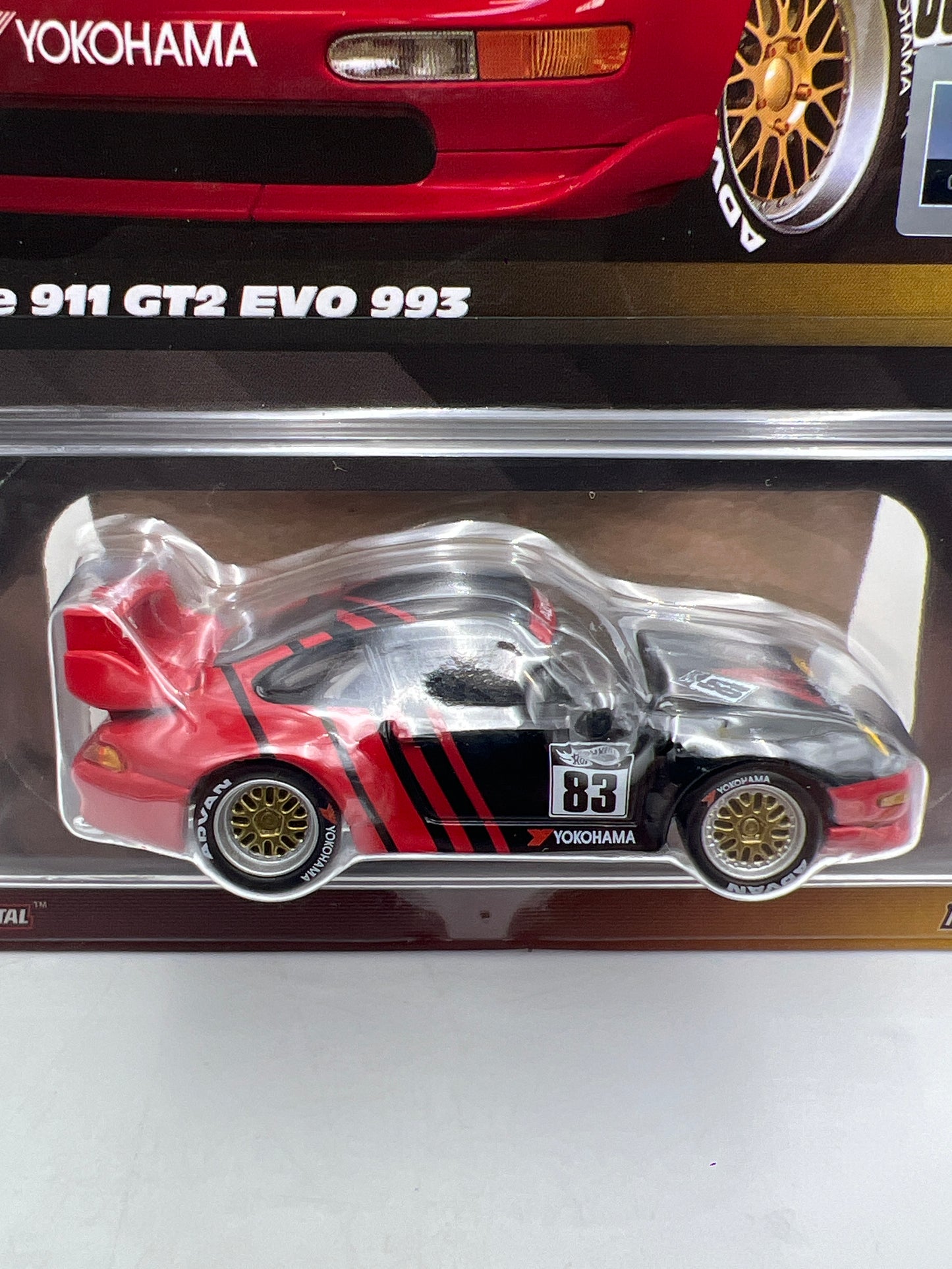 2025 Hot Wheels RLC Elite 64 #14 Advan Porsche 911 GT2 Evo 993 W/Protector