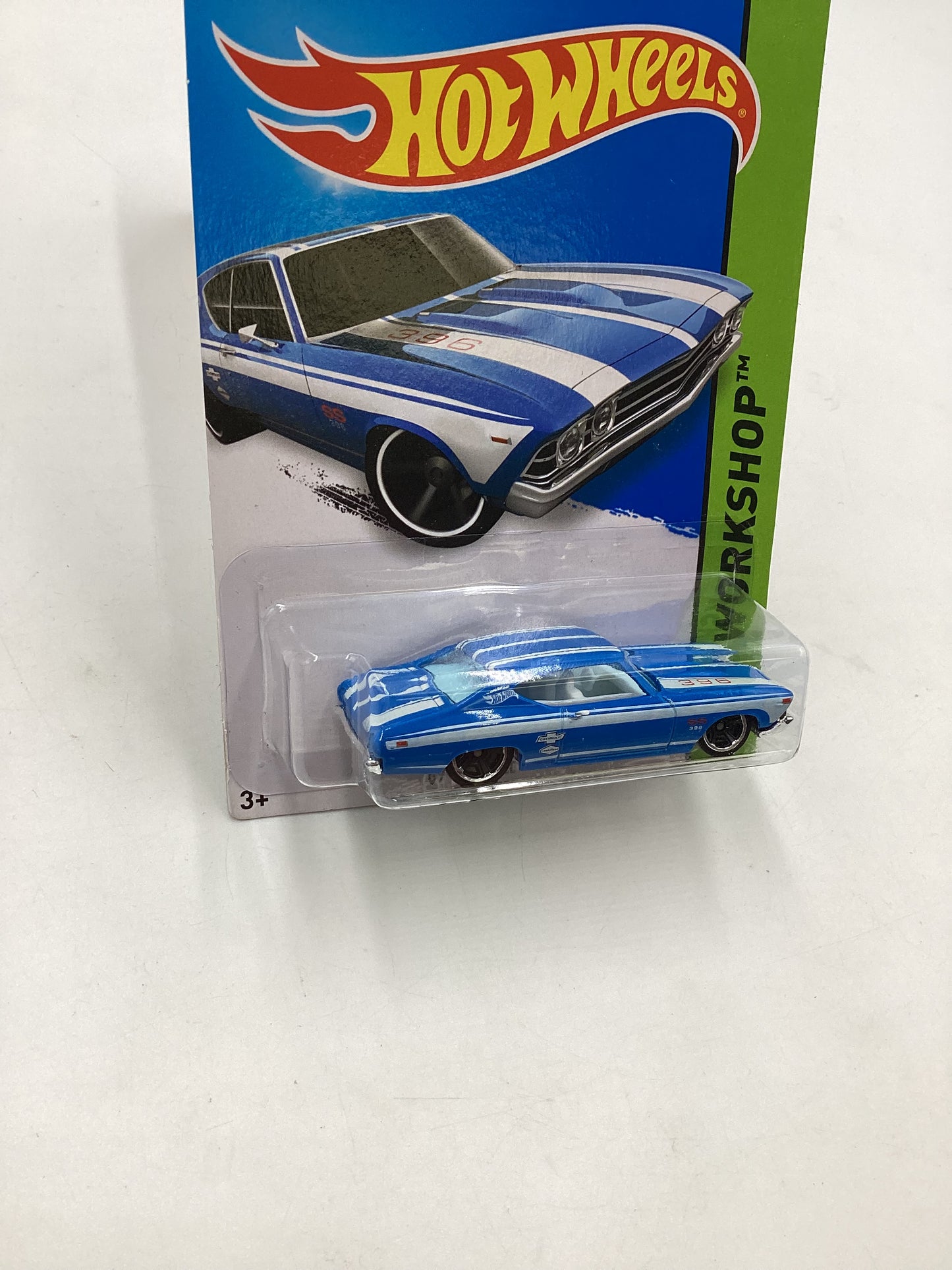 2015 Hot Wheels Kmart Exclusive #231 69 Chevelle SS 396 Blue 161D