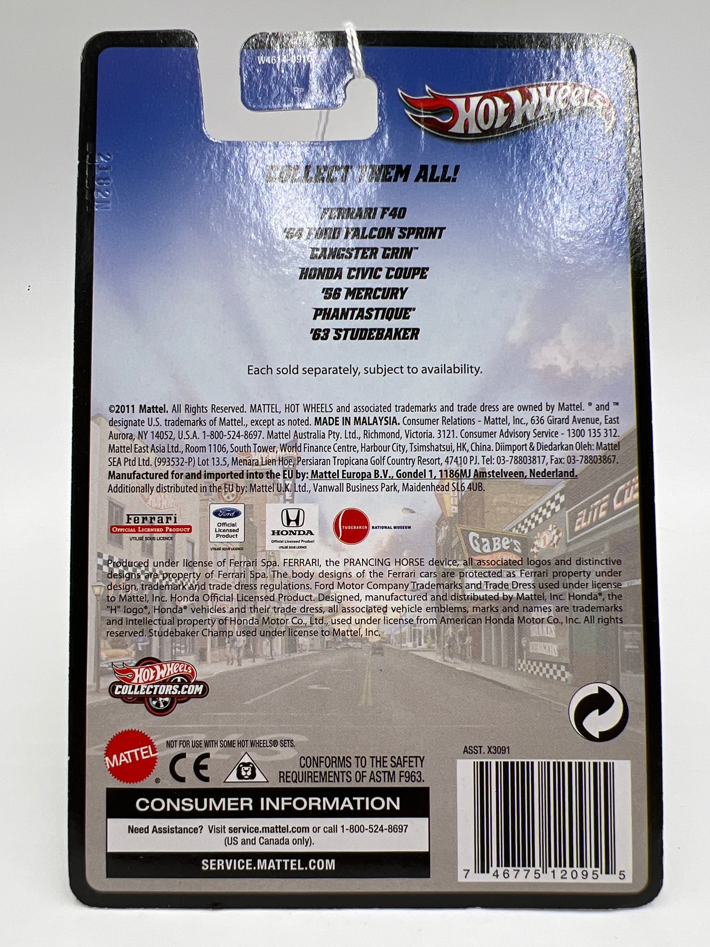 Hot Wheels Boulevard Ahead Of Its Time Phantastique White/Orange 244J