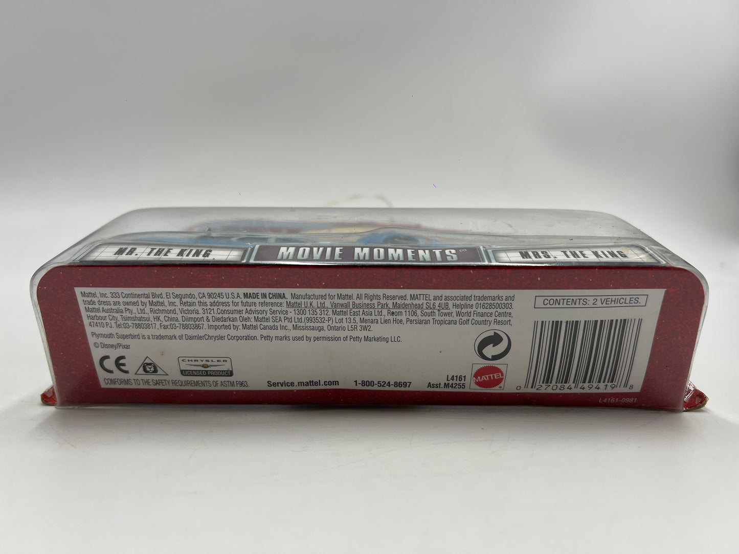 Disney Pixar The World Of Cars 2 Pack Movie Moments Mr The King & Mrs The King