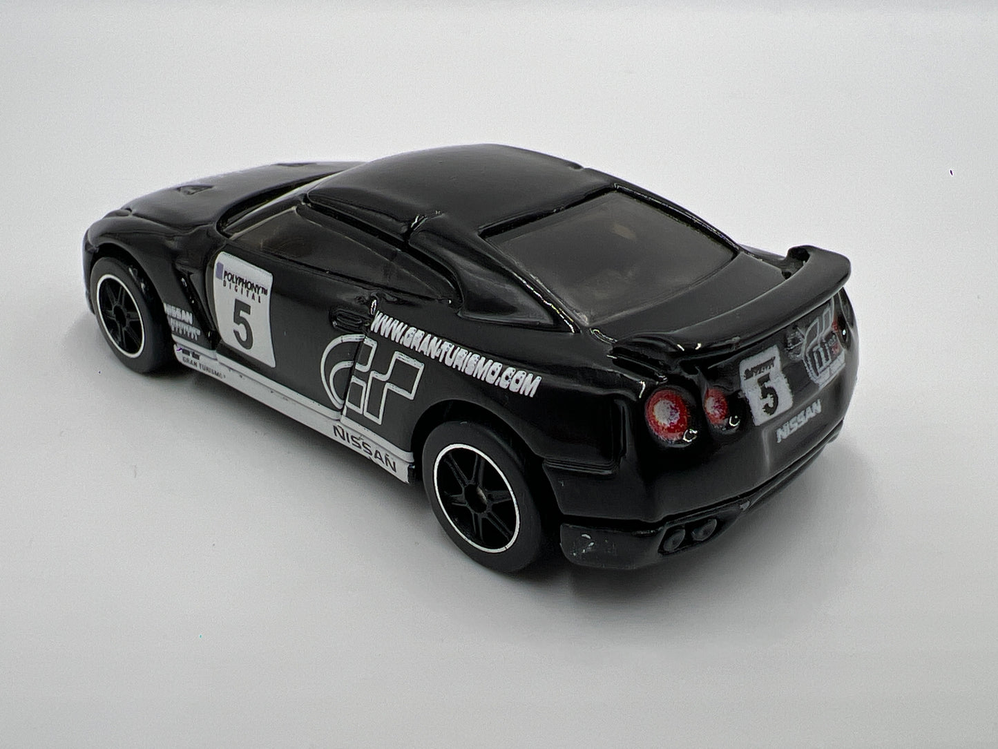 Hot Wheels 1/64 Premium Gran Turismo Nissan GT-R R35 Black Loose