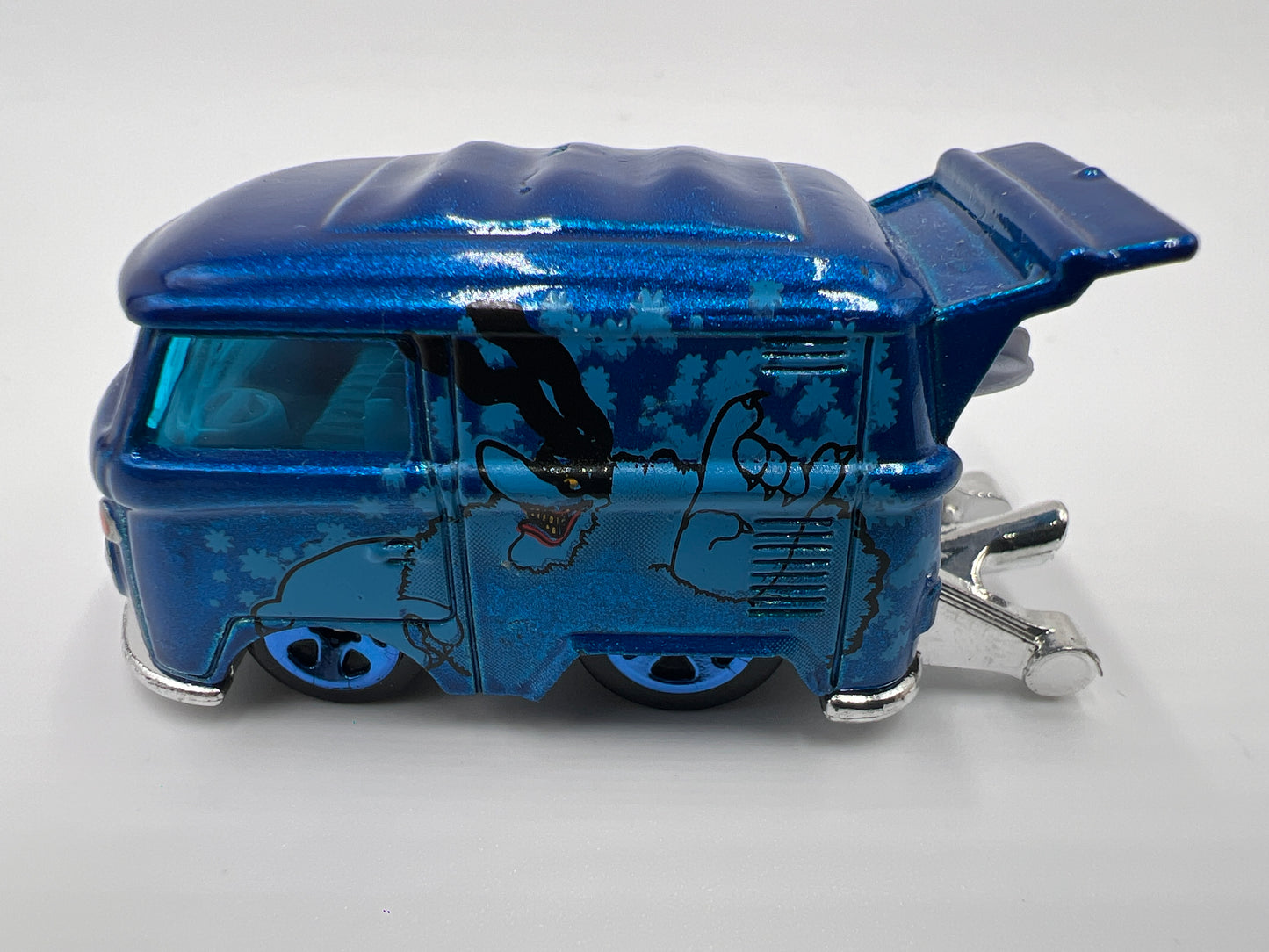Hot Wheels 1/64 Kool Kombi The Beatles Blue Loose