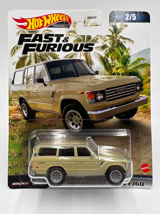 Hot Wheels Premium Fast & Furious #2 Toyota Land Cruiser FJ60 Tan 248A