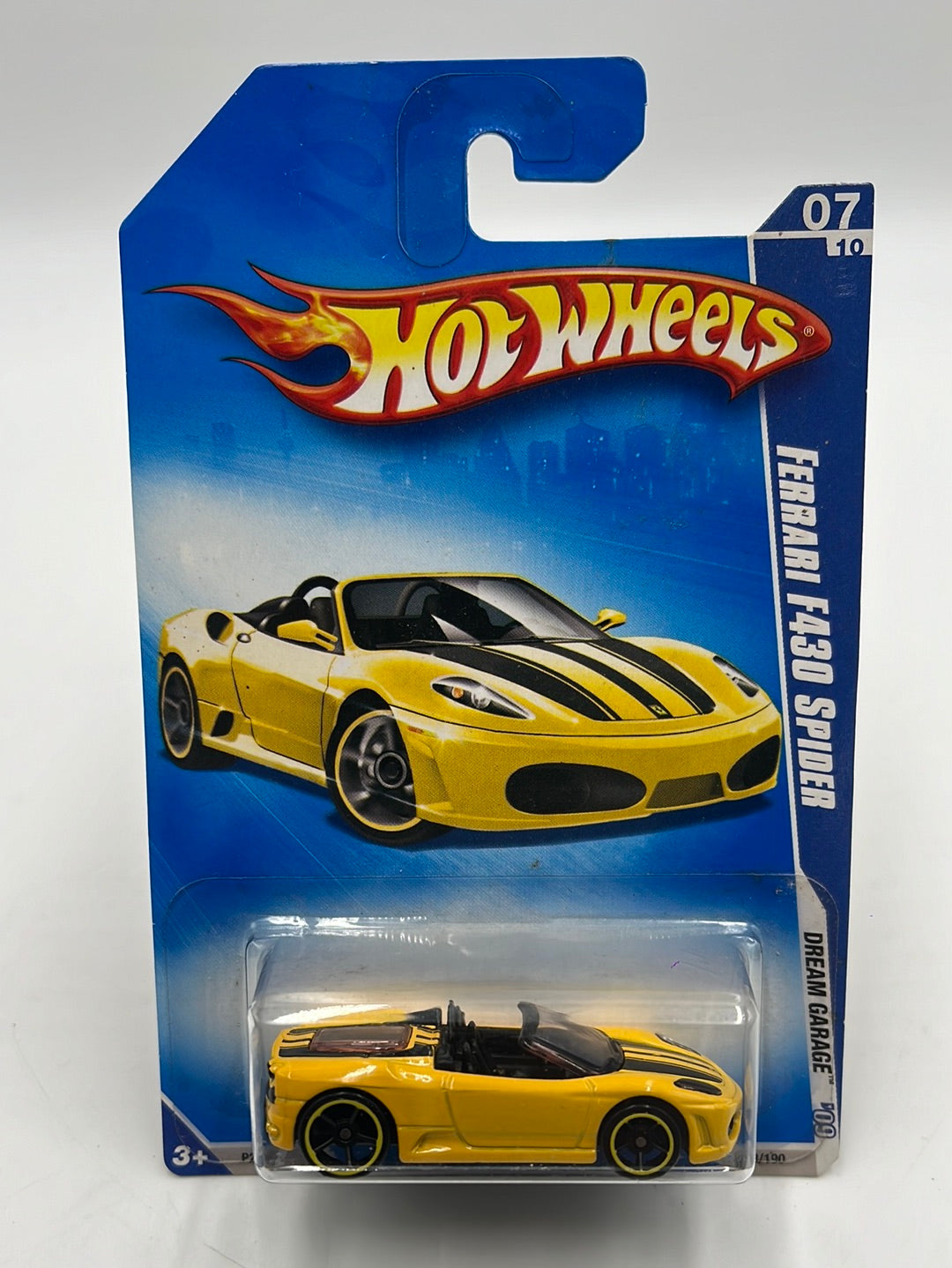 2009 Hot Wheels VHTF Pink Window Ferrari F430 Spider 153/190