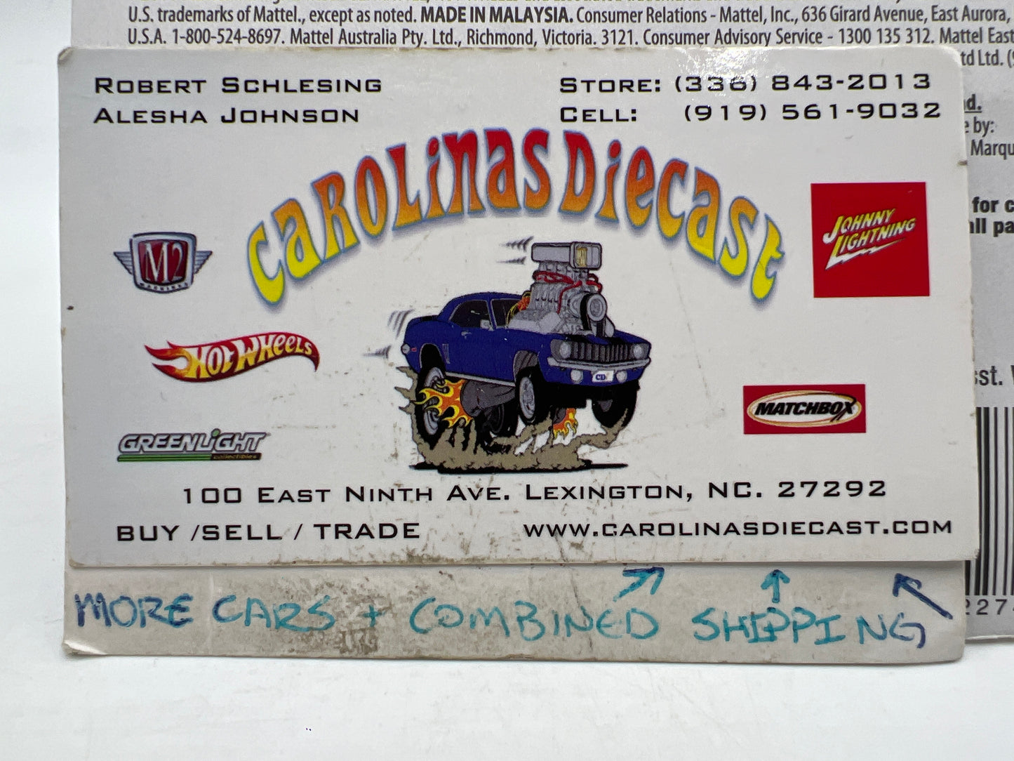 Hot Wheels Cars of the Decades The 40s #6 40s Woodie Blue 163D