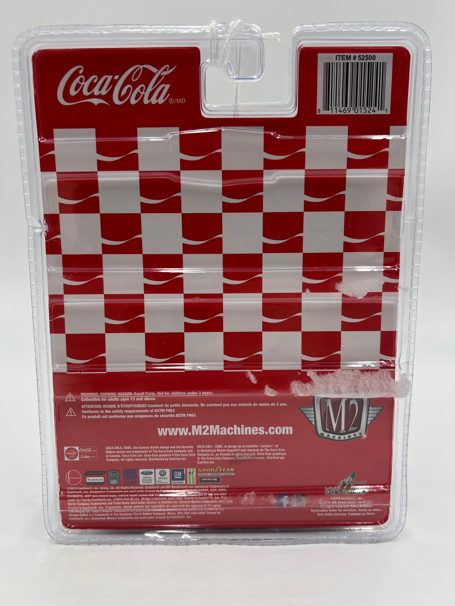 M2 Machines Coca Cola CHASE 1969 Chevrolet Camaro ZL-1 Red RC01