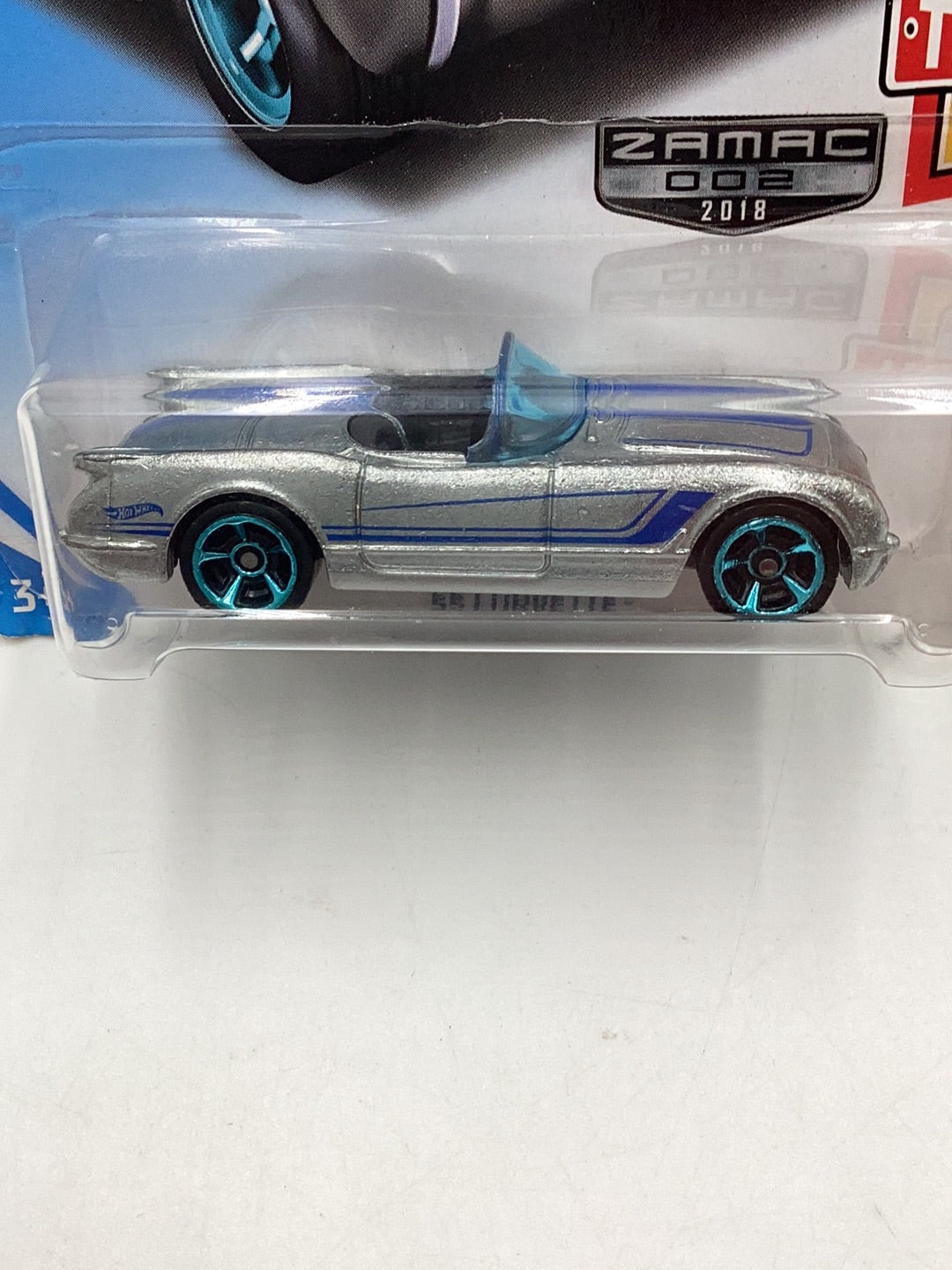 2018 hot wheels Zamac #2 55 Corvette 145E