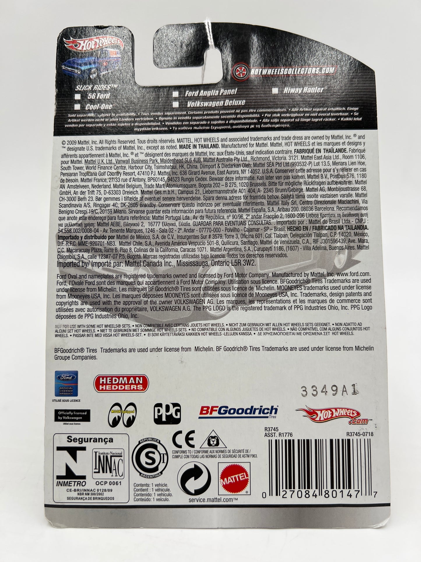 Hot Wheels Premium Slick Rides #15 Hiway Hauler Yellow