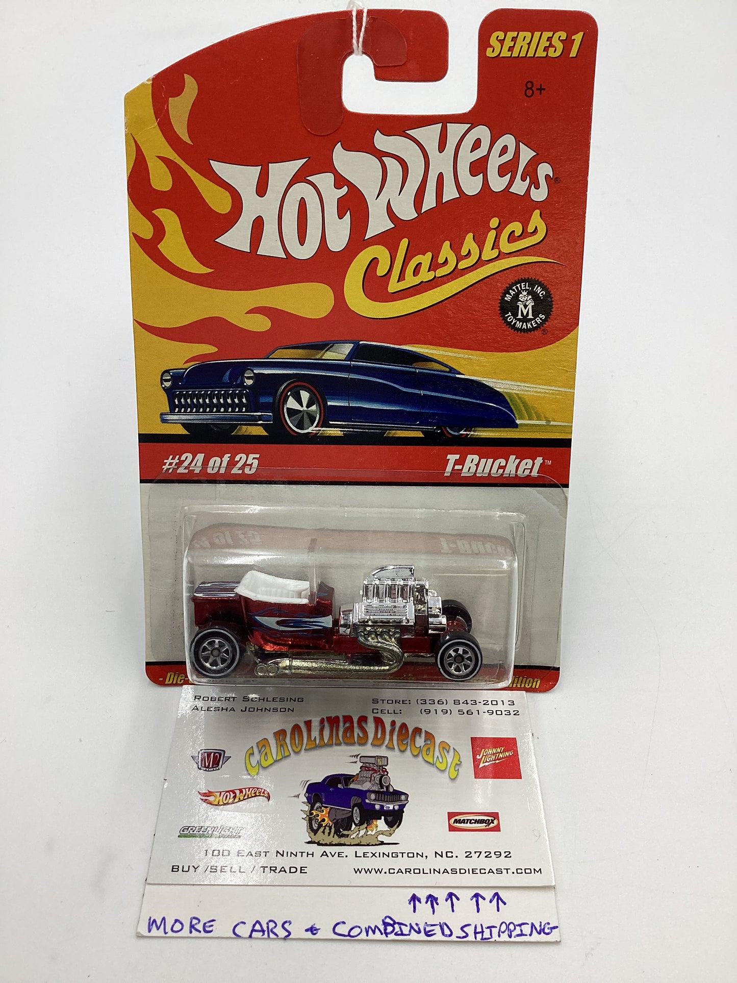 Hot wheels Classics Series 1 #24 T-Bucket Red SR