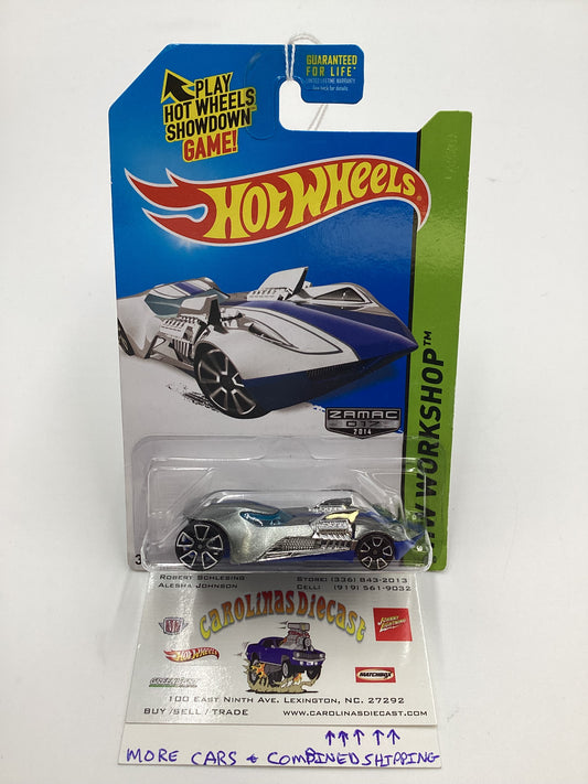 2014 Hot Wheels Walmart Exclusive Zamac 017 #226 Twin Mill III 143D