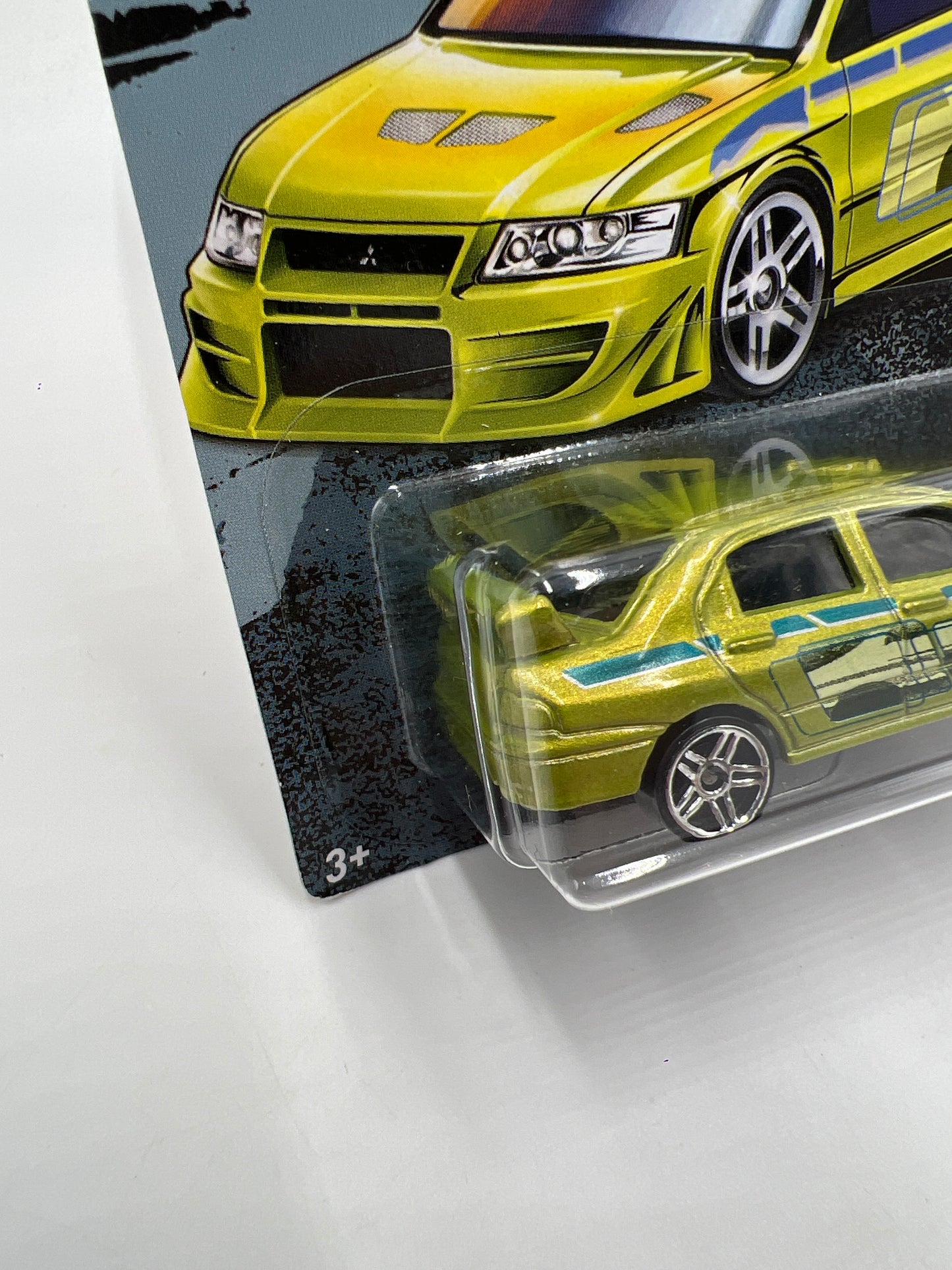 Hot Wheels Fast and Furious #3 Mitsubishi Lancer Evolution W/Protector