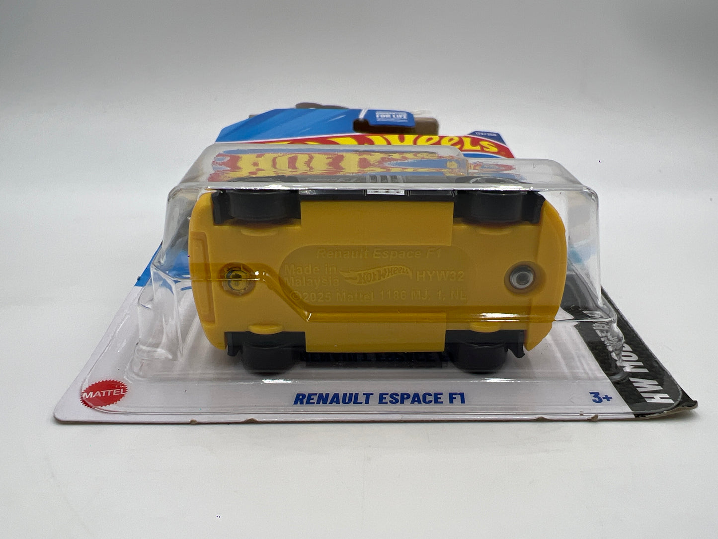2025 Hot Wheels J Case HW Modified #172 Renault Espace F1 Yellow 63B