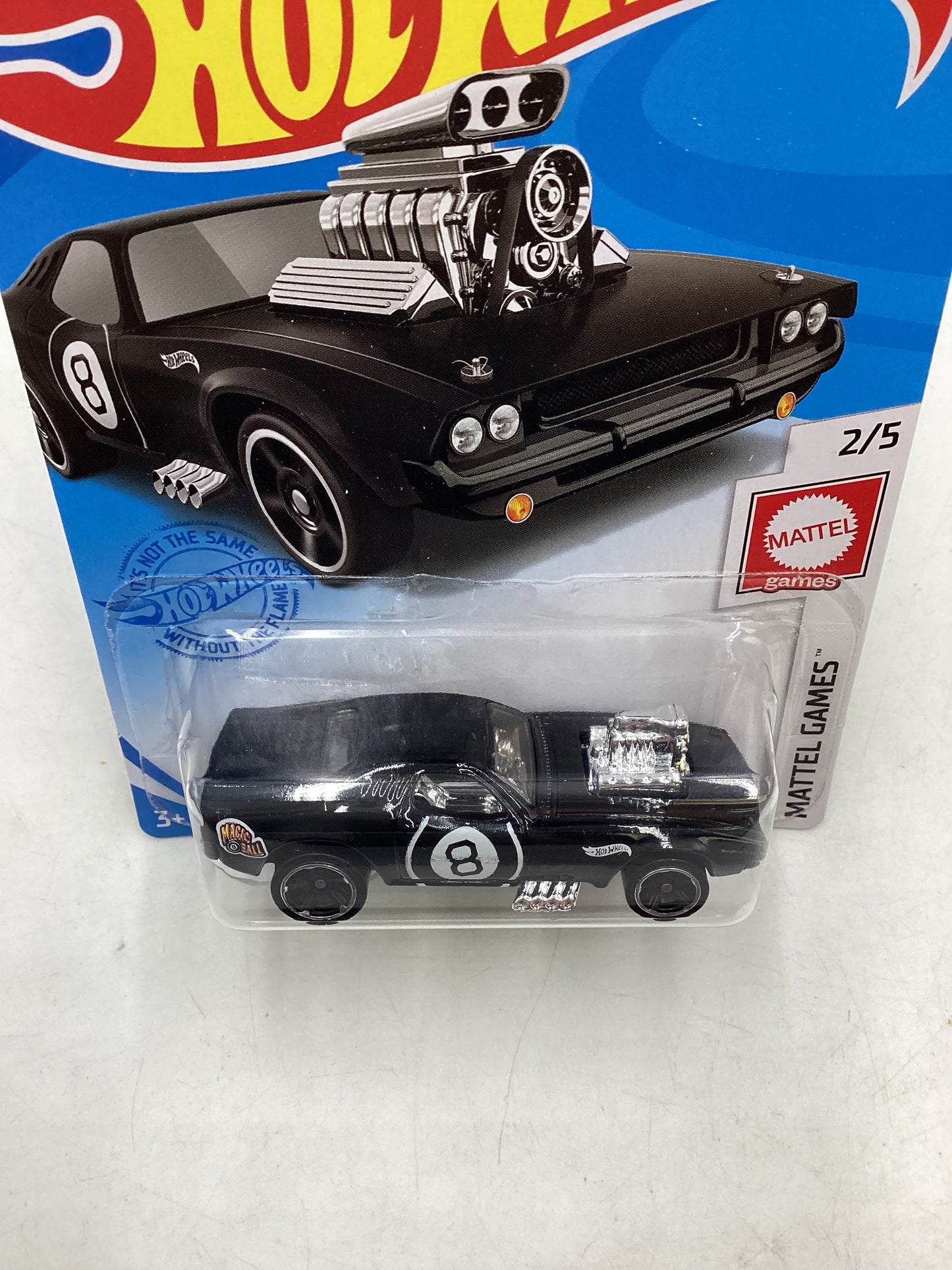 2021 Hot Wheels #73 Rodger Dodger 8 Ball Black 60D