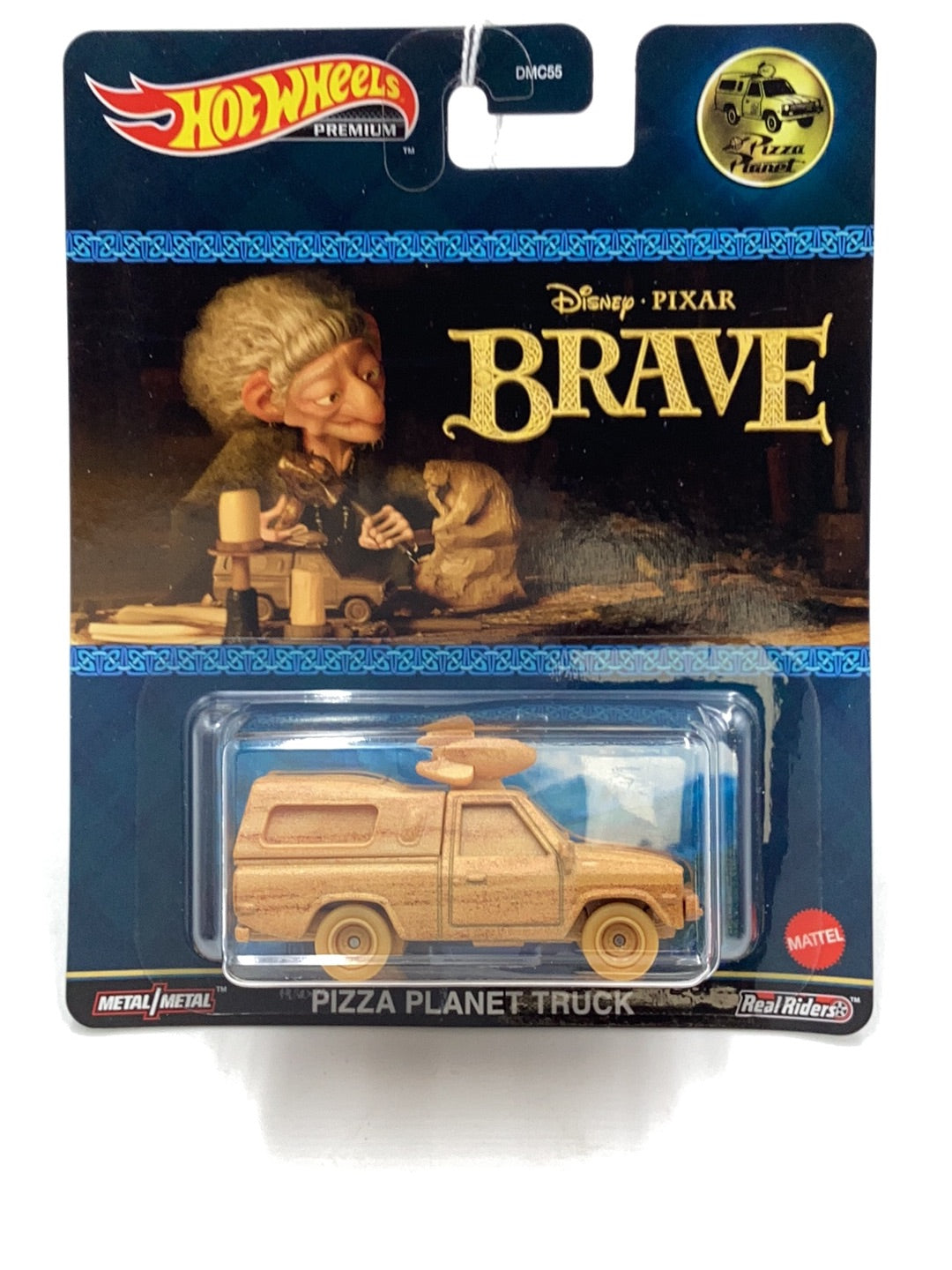 Hot Wheels retro entertainment Pixar Brave Pizza Planet Truck 264I