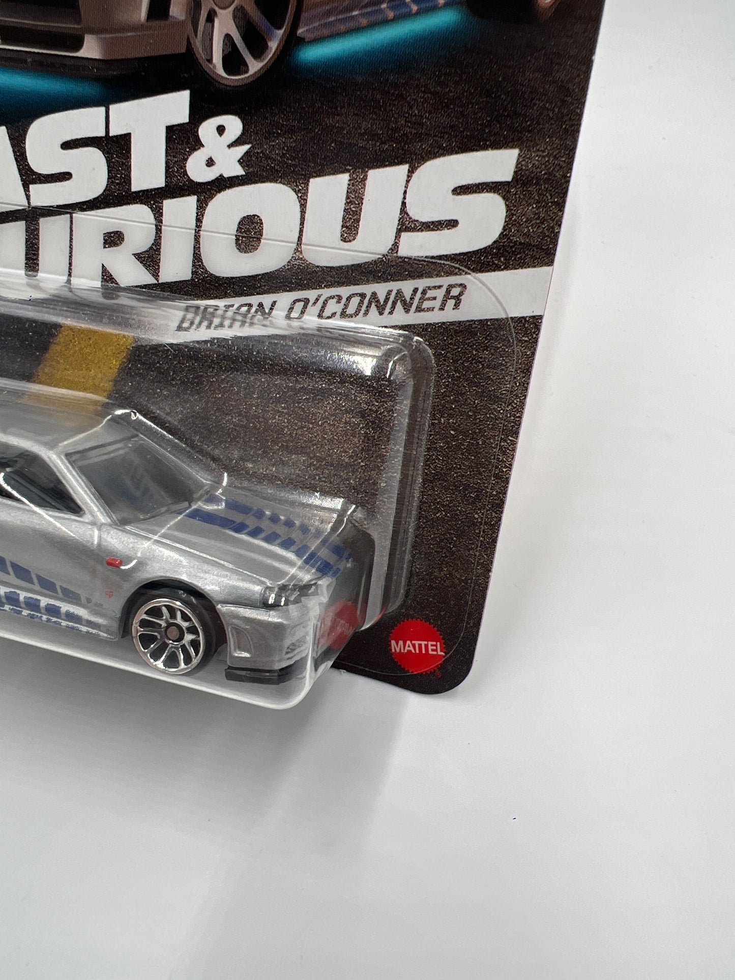 Hot Wheels Silver Series Fast & Furious Brian O’Conner #3 Nissan Skyline GT-R BNR34 Silver W/Protector